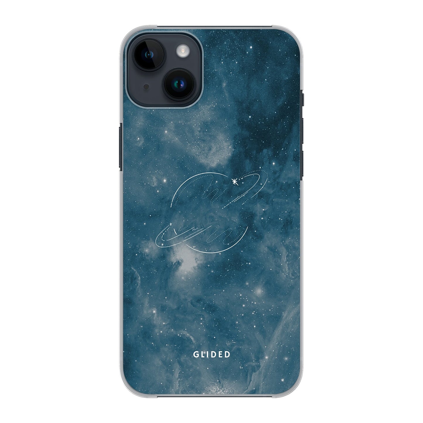 Space Time - iPhone 14 Plus Handyhülle Hard Case