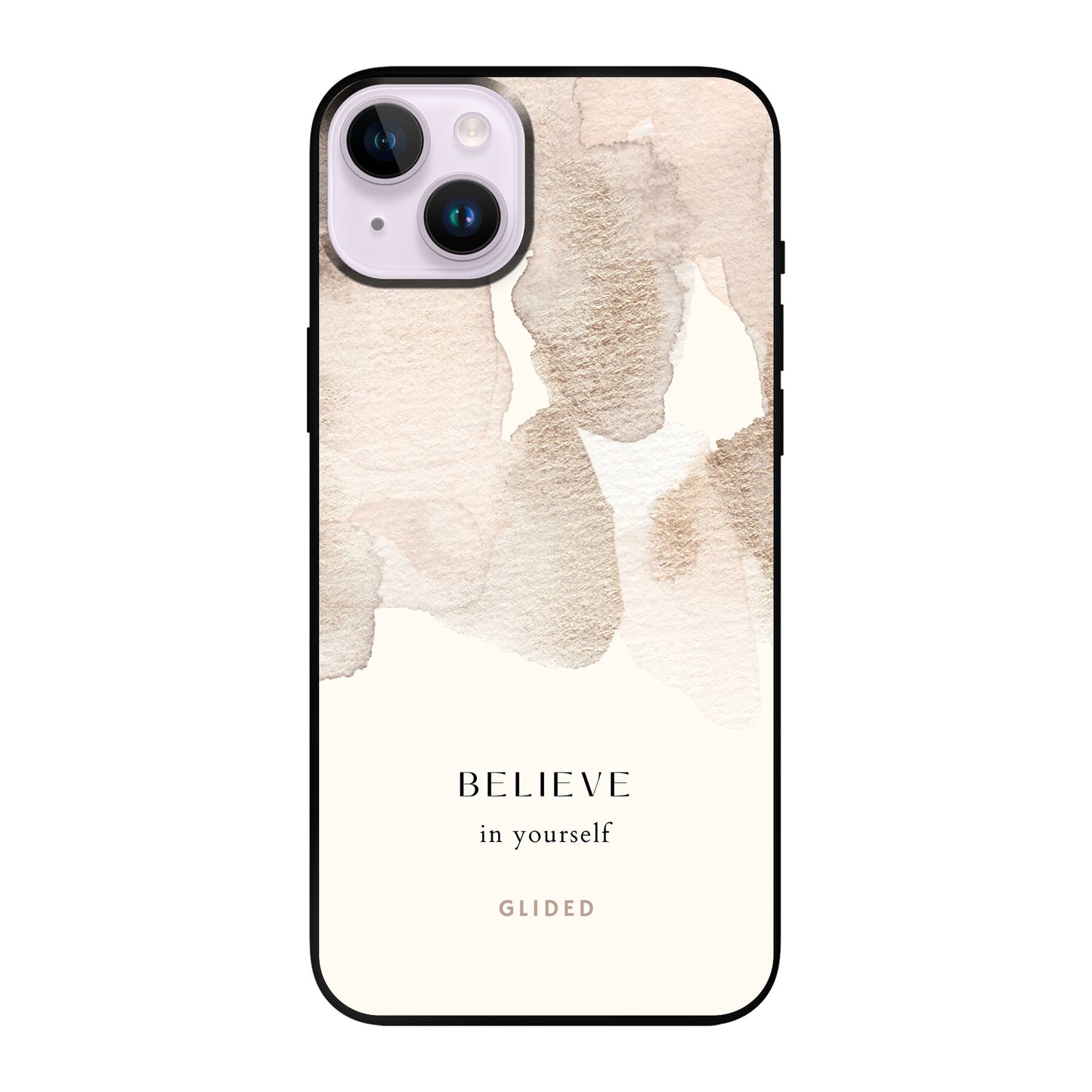 Believe in yourself - iPhone 14 Plus Handyhülle Soft case