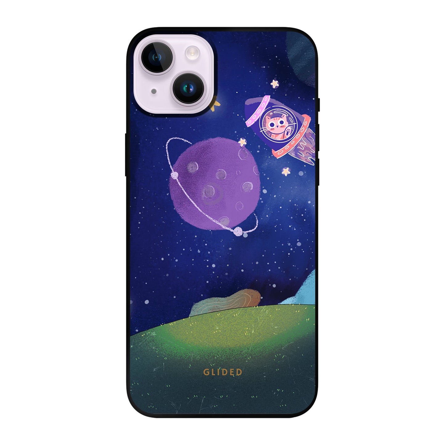 Galaxy Cat - iPhone 14 Plus Handyhülle Soft case