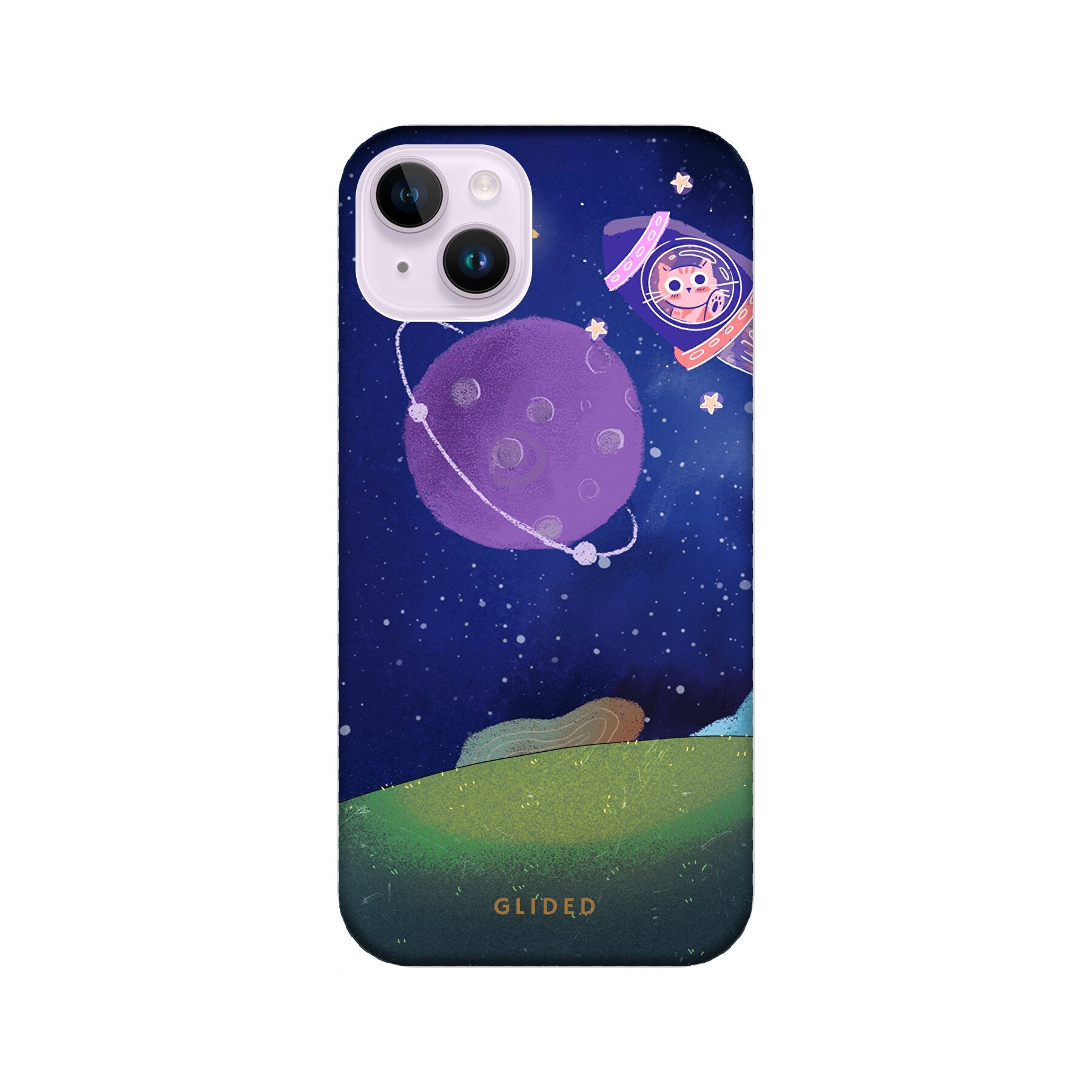 Galaxy Cat - iPhone 14 Plus Handyhülle Tough case