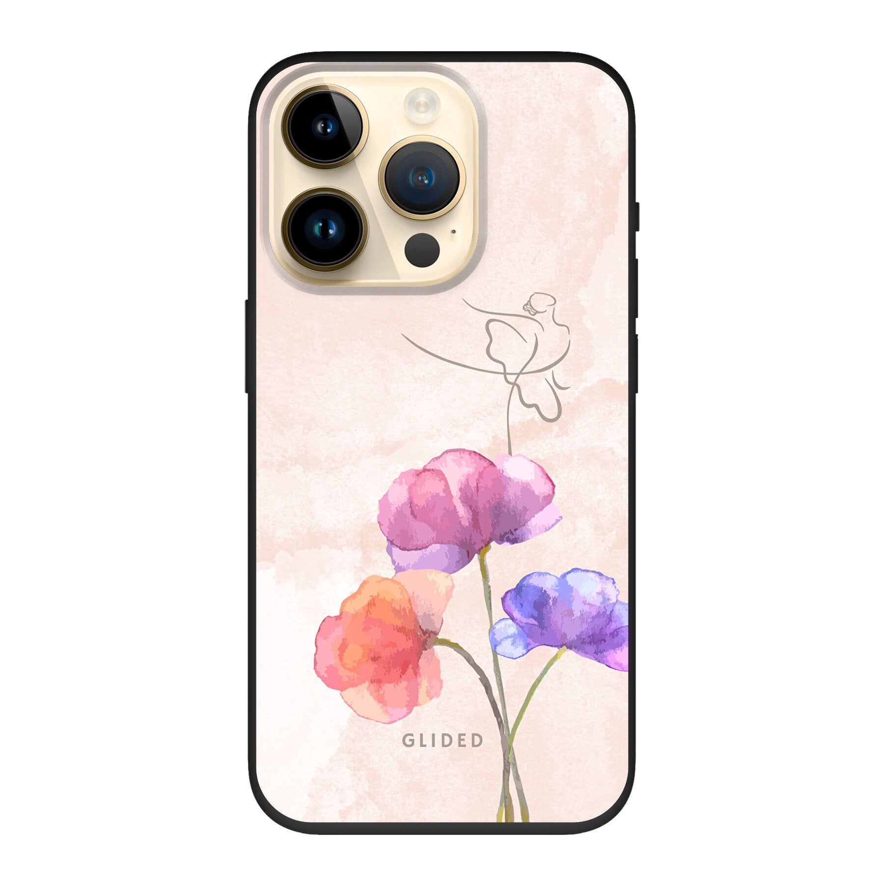 Blossom - iPhone 14 Pro Handyhülle Biologisch Abbaubar