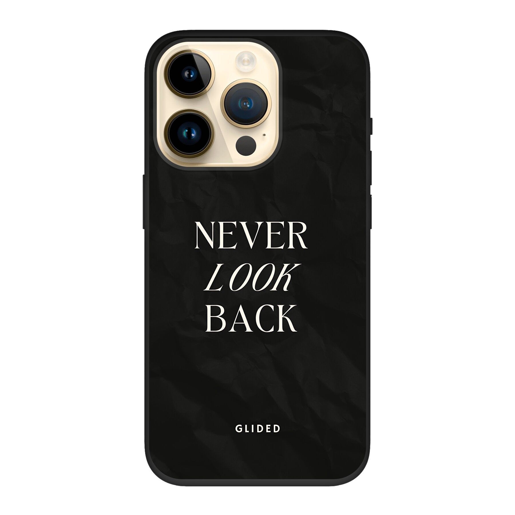 Never Back - iPhone 14 Pro Handyhülle Biologisch Abbaubar