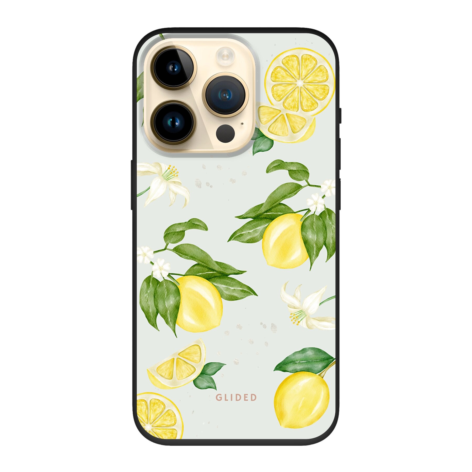 Lemon Beauty - iPhone 14 Pro Handyhülle Biologisch Abbaubar