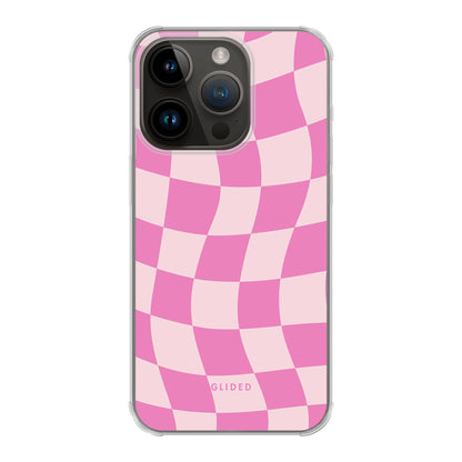 Pink Chess - iPhone 14 Pro Handyhülle Bumper case