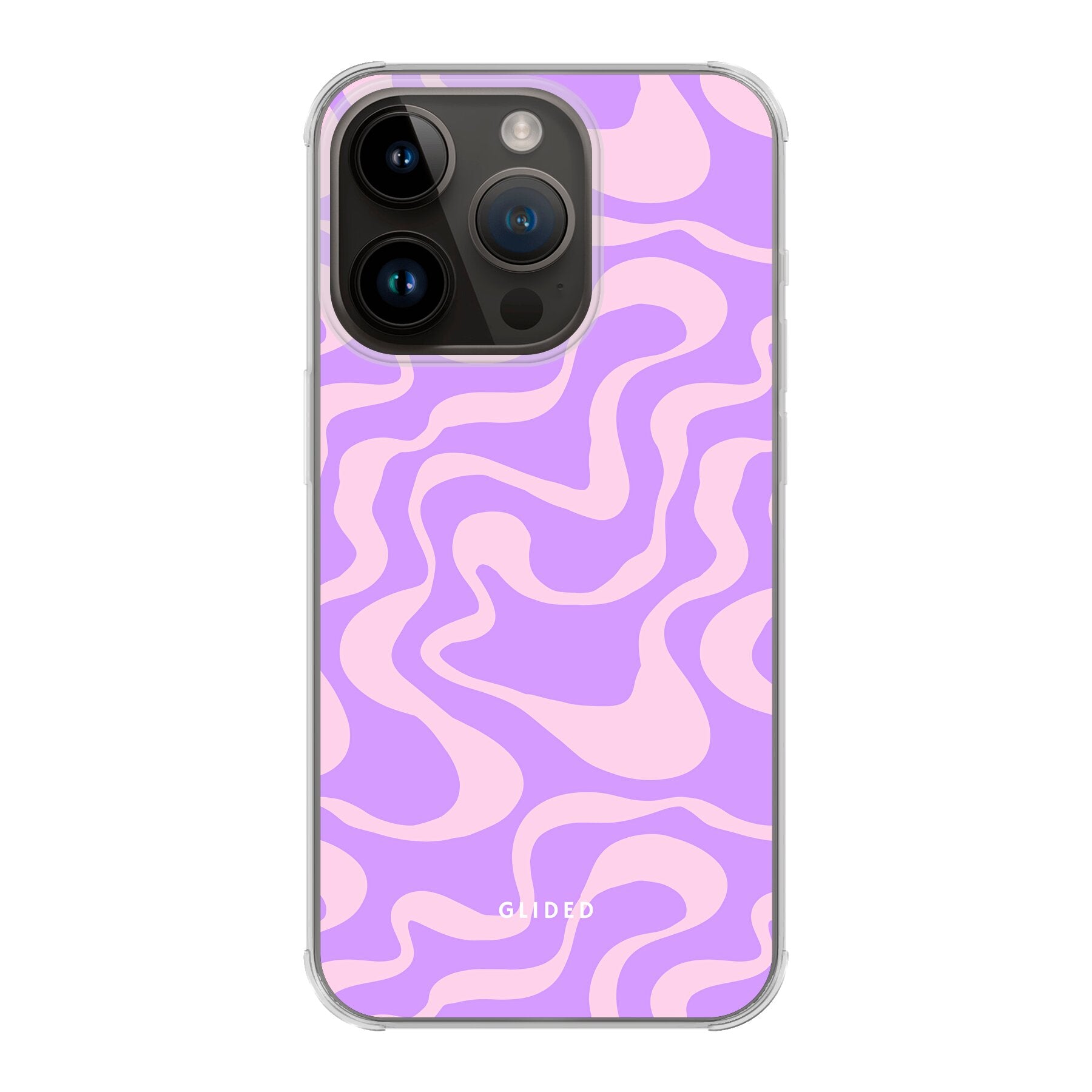 Purple Wave - iPhone 14 Pro Handyhülle Bumper case