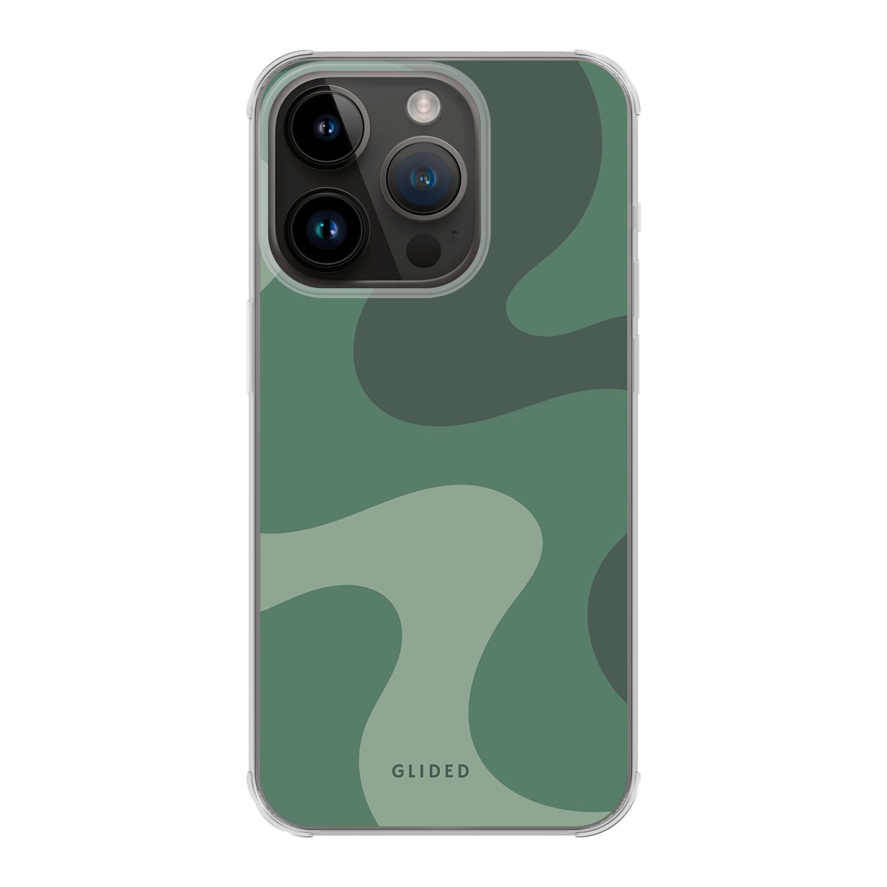 Green Wave - iPhone 14 Pro Handyhülle Bumper case