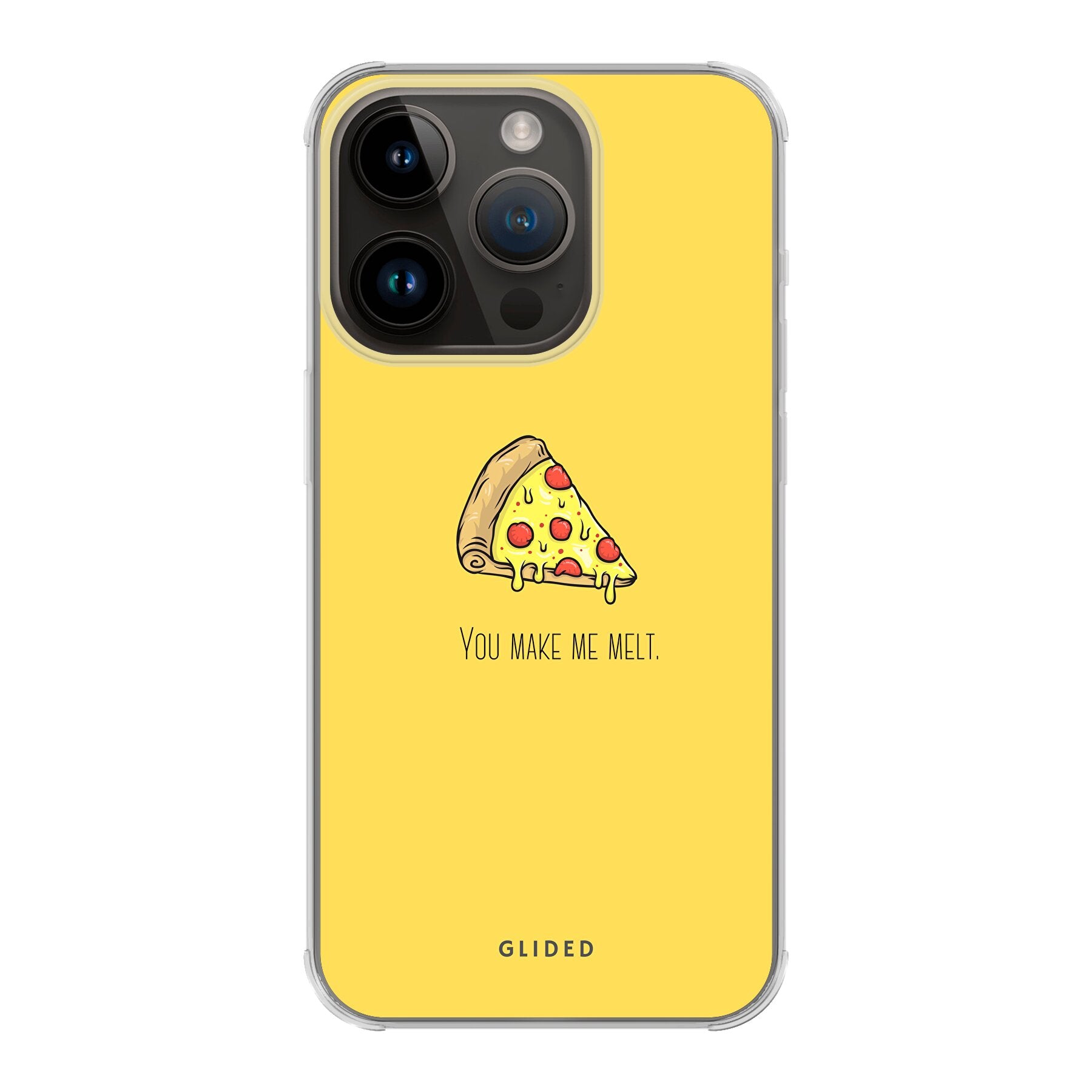 Flirty Pizza - iPhone 14 Pro - Bumper case