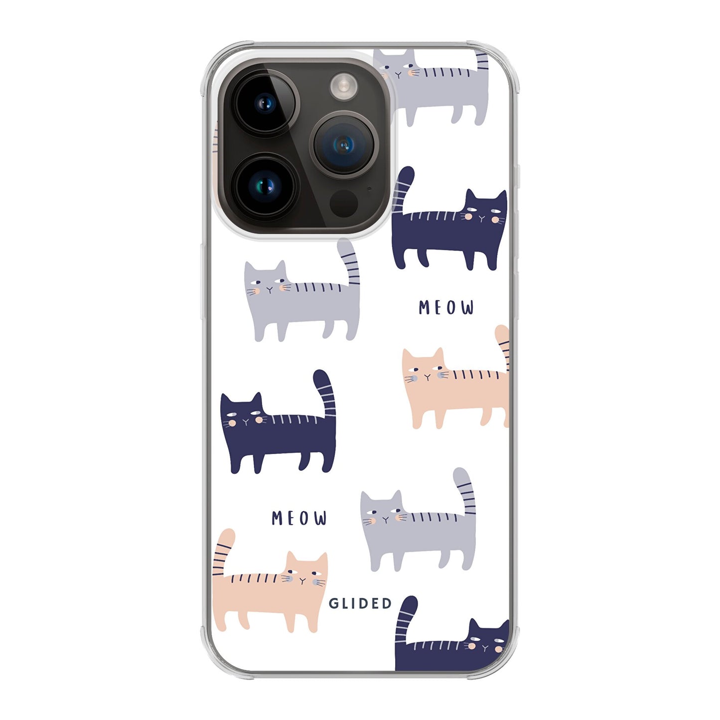 Purrfection - iPhone 14 Pro Handyhülle Bumper case