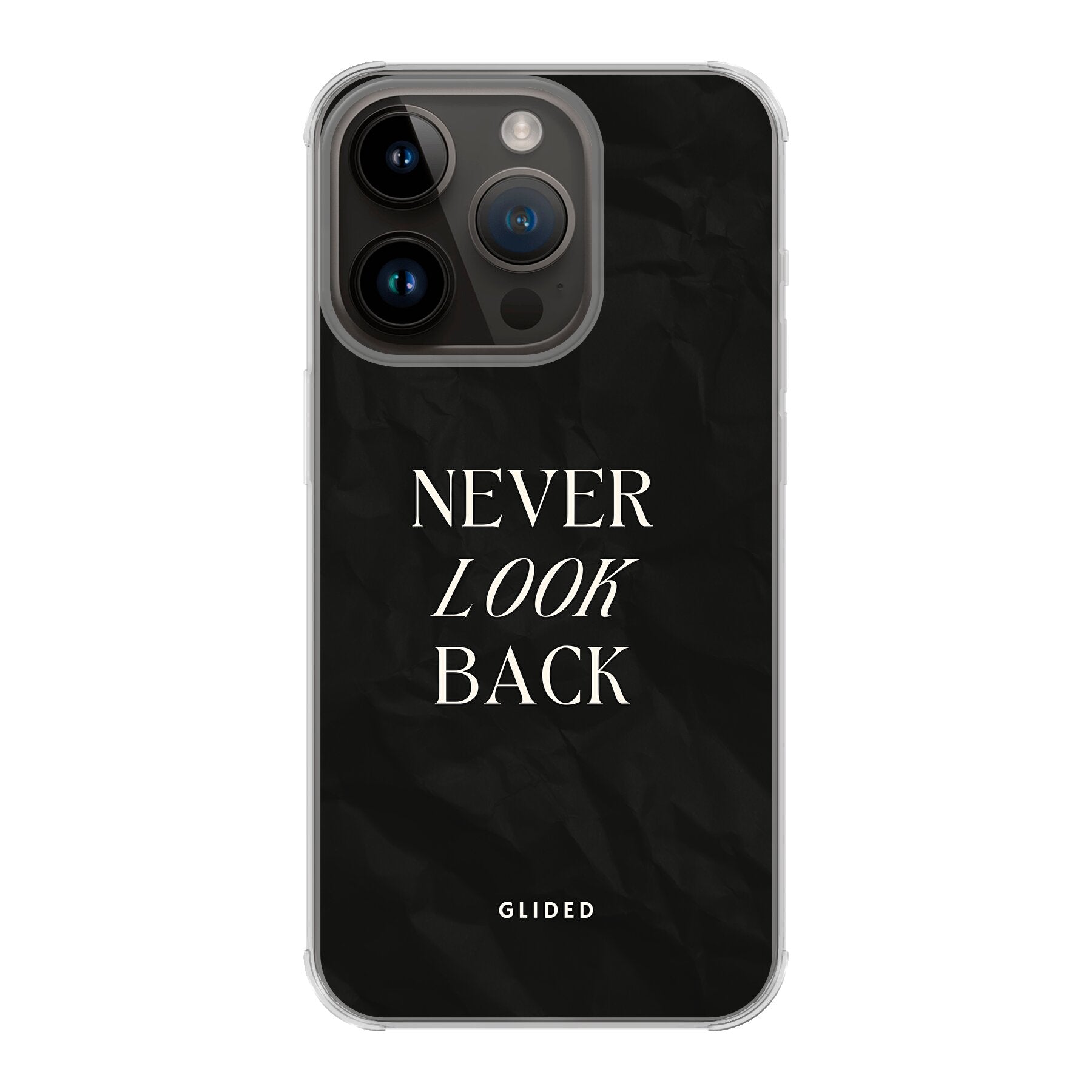 Never Back - iPhone 14 Pro Handyhülle Bumper case