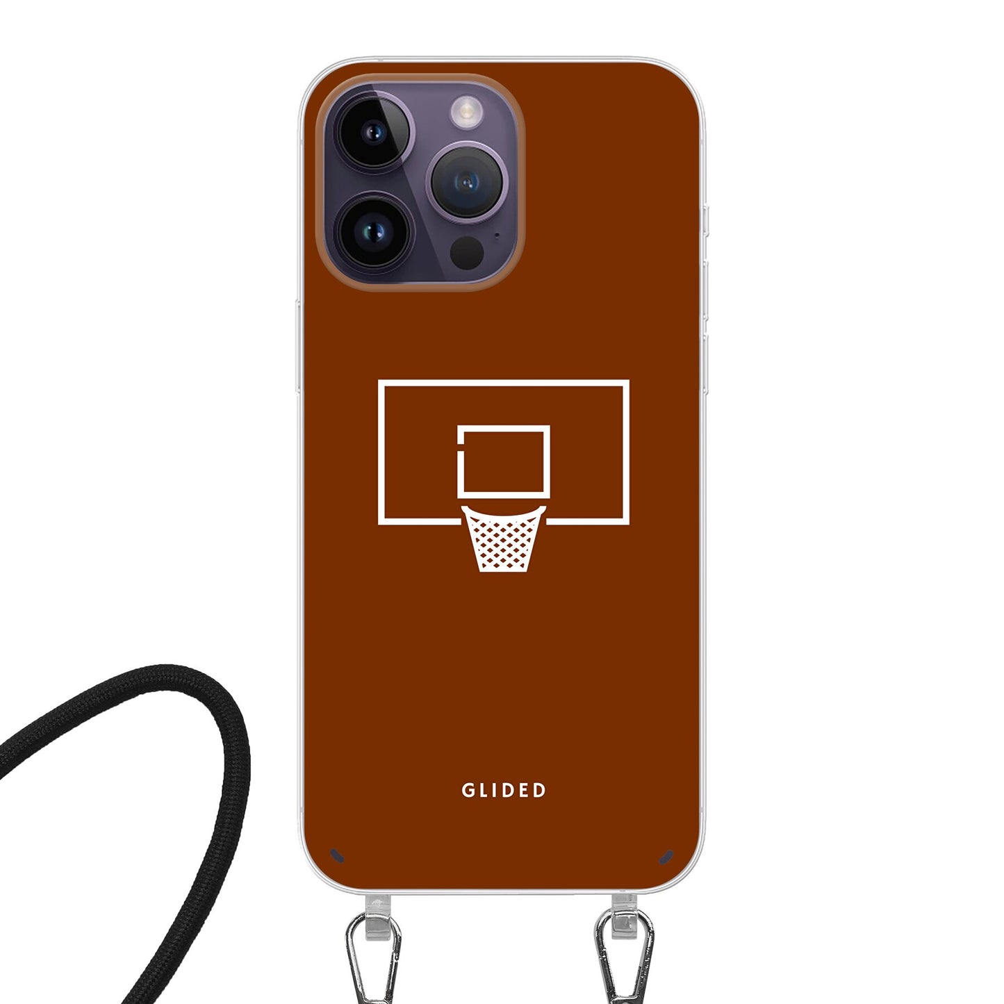 Basket Blaze - iPhone 14 Pro Handyhülle Crossbody case mit Band