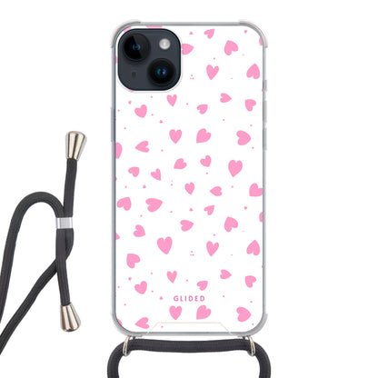 Infinite Love - iPhone 14 Pro Handyhülle Crossbody case mit Band