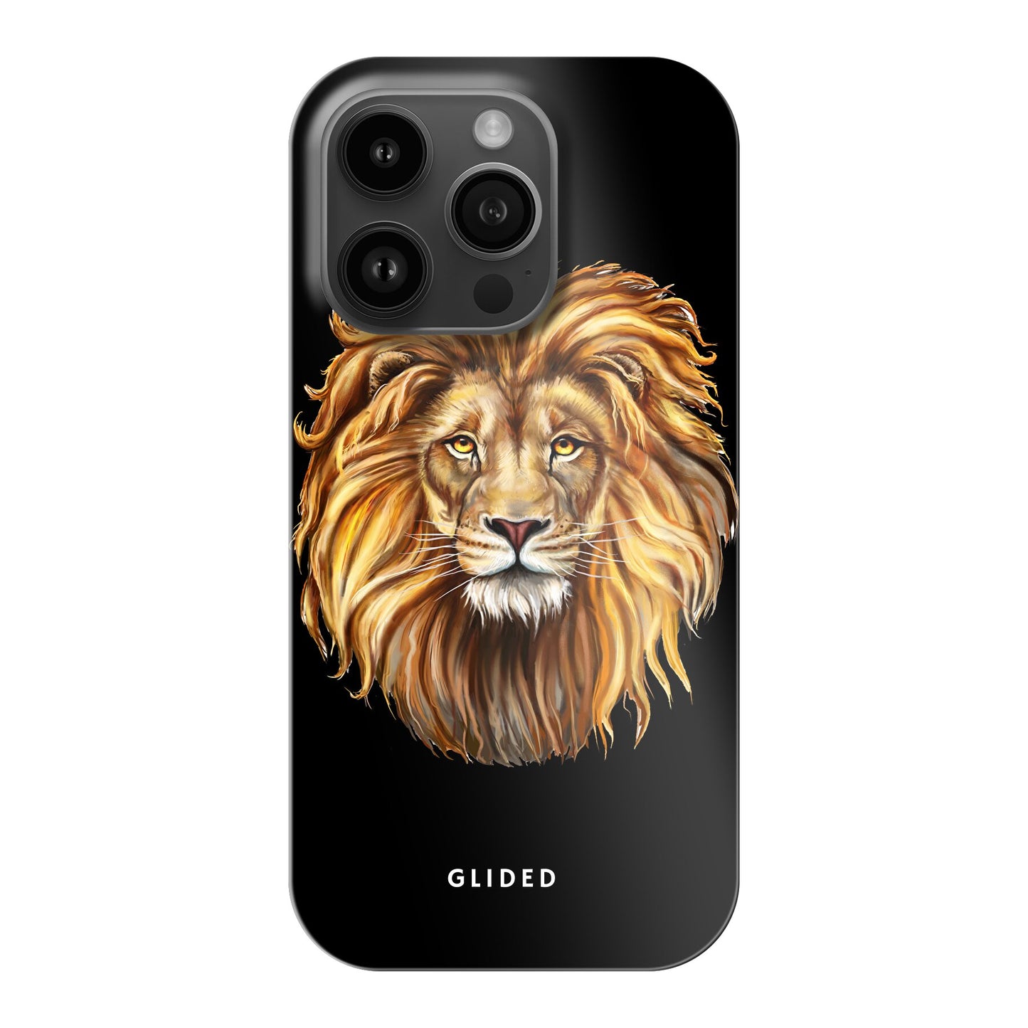 Lion Majesty - iPhone 14 Pro - Hard Case