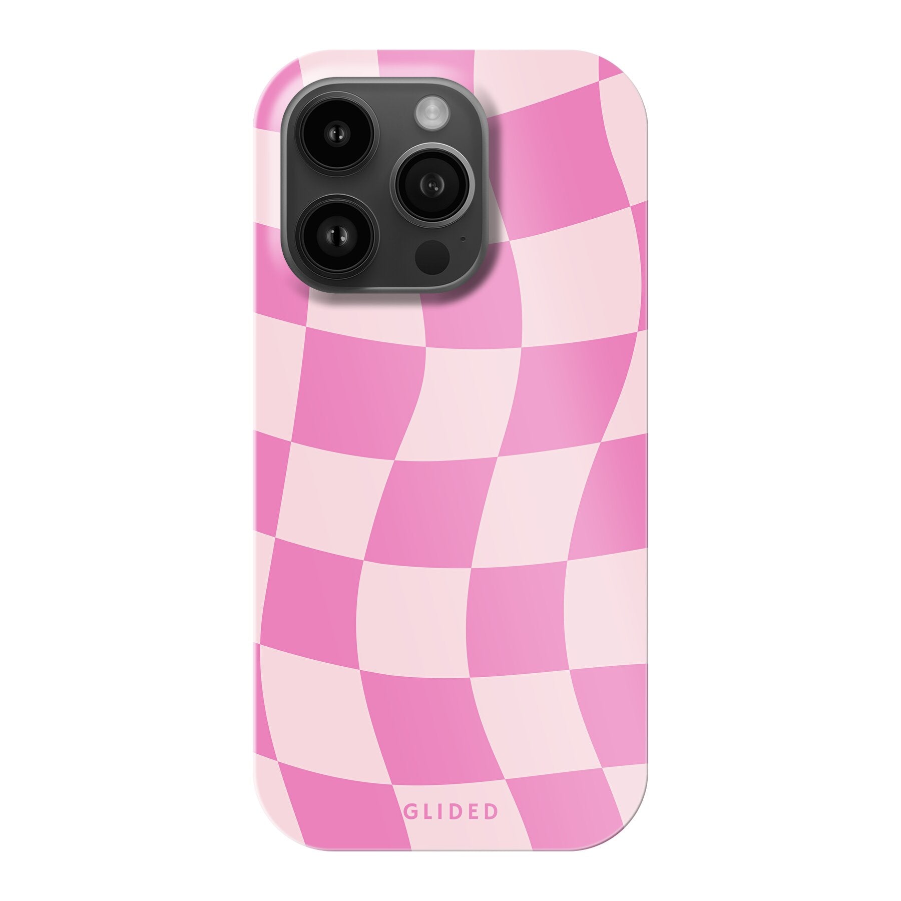 Pink Chess - iPhone 14 Pro Handyhülle Hard Case