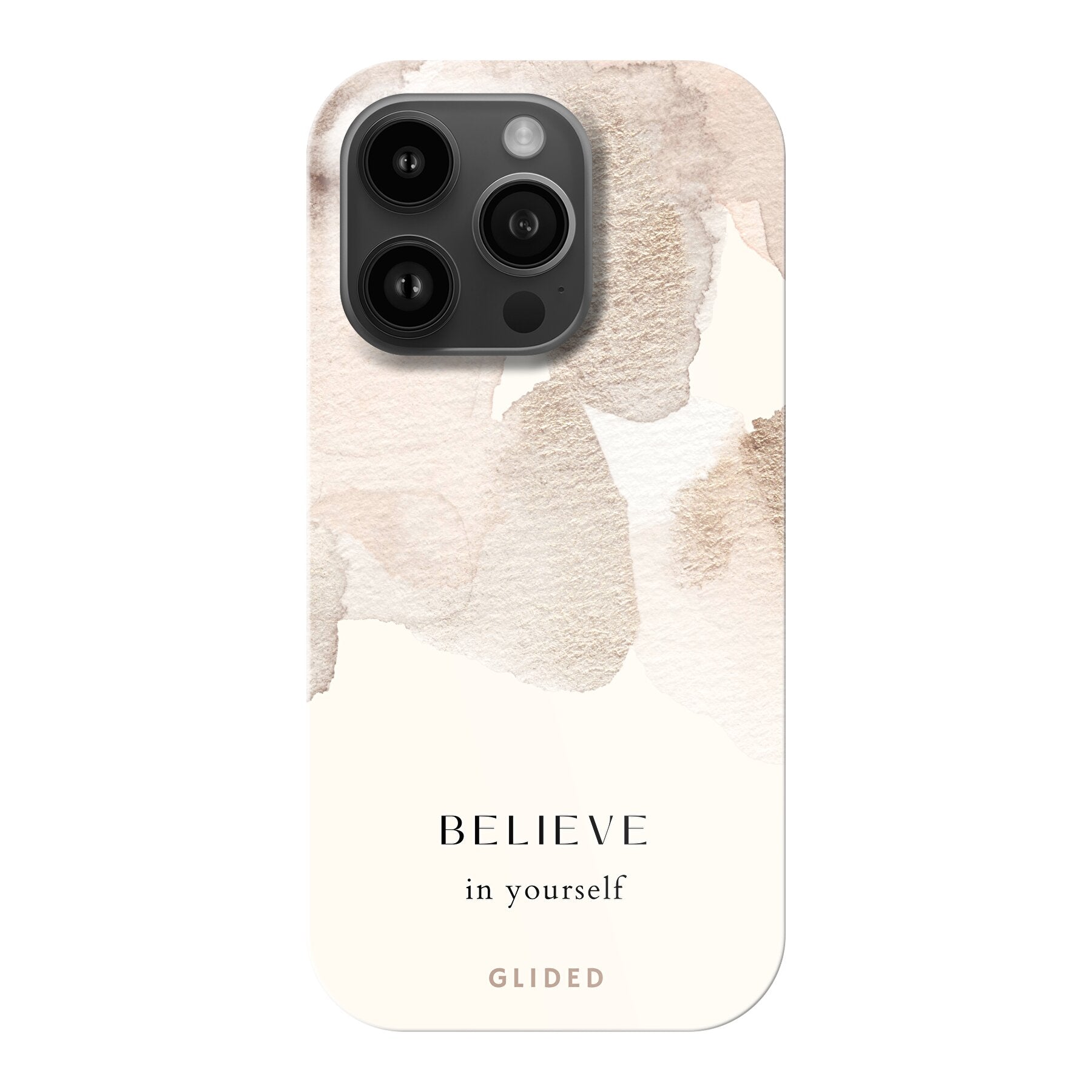 Believe in yourself - iPhone 14 Pro Handyhülle Hard Case
