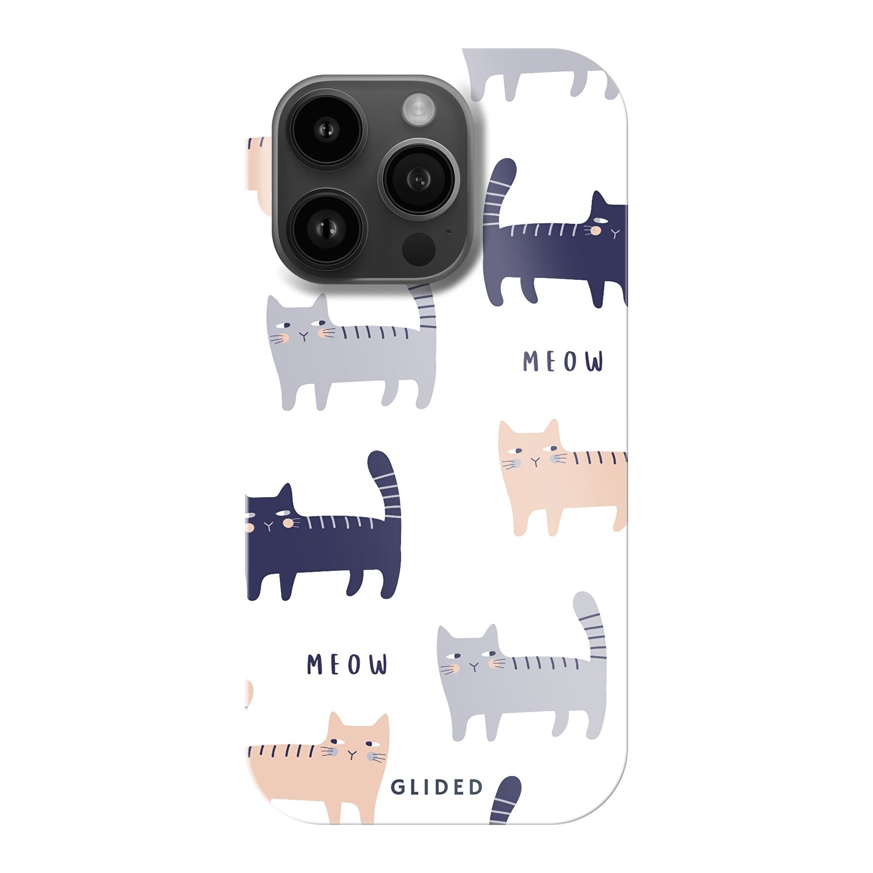 Purrfection - iPhone 14 Pro Handyhülle Hard Case