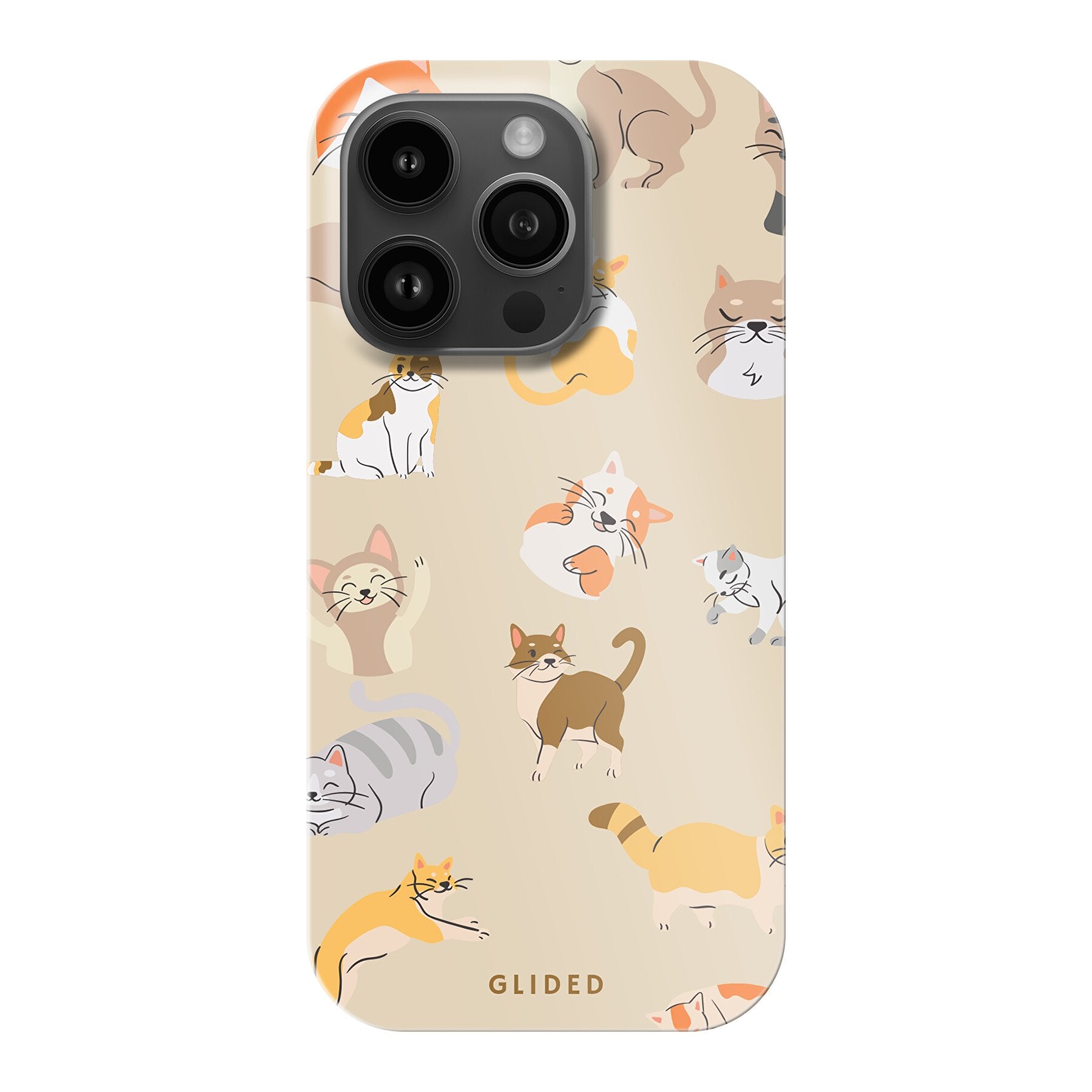 Meow - iPhone 14 Pro Handyhülle Hard Case