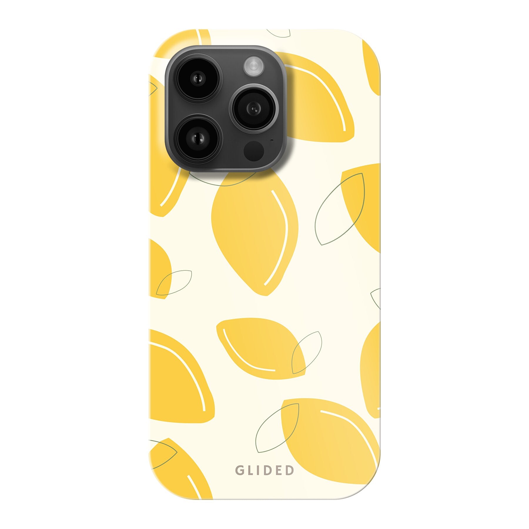 Abstract Lemon - iPhone 14 Pro - Hard Case