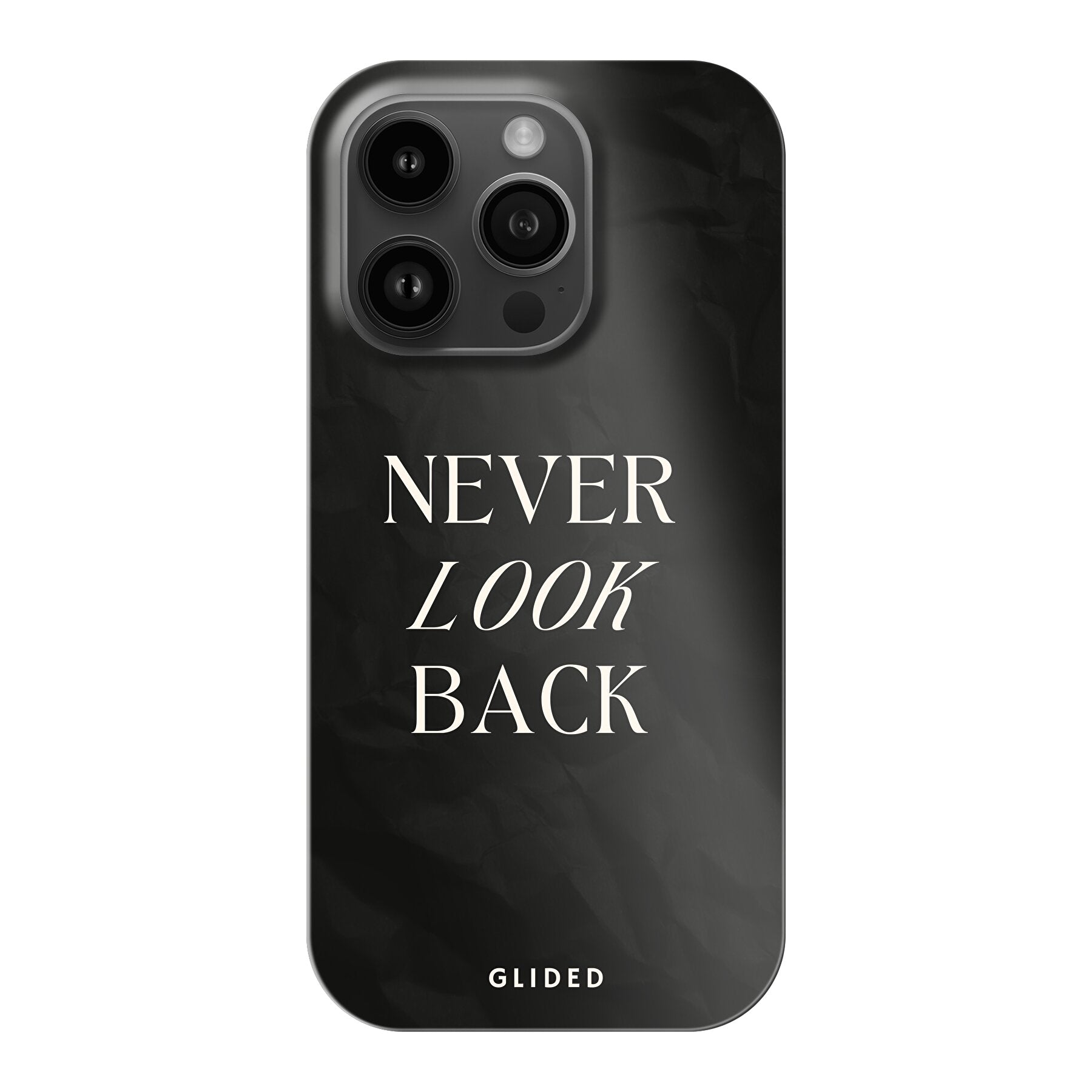 Never Back - iPhone 14 Pro Handyhülle Hard Case