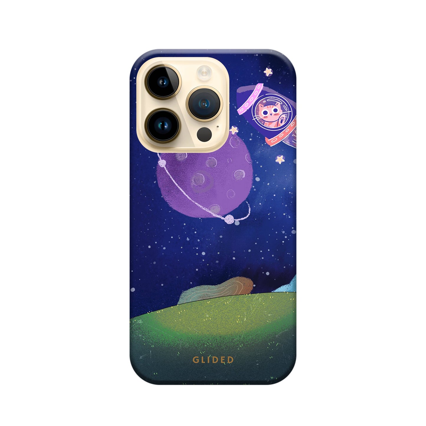 Galaxy Cat - iPhone 14 Pro Handyhülle MagSafe Tough case