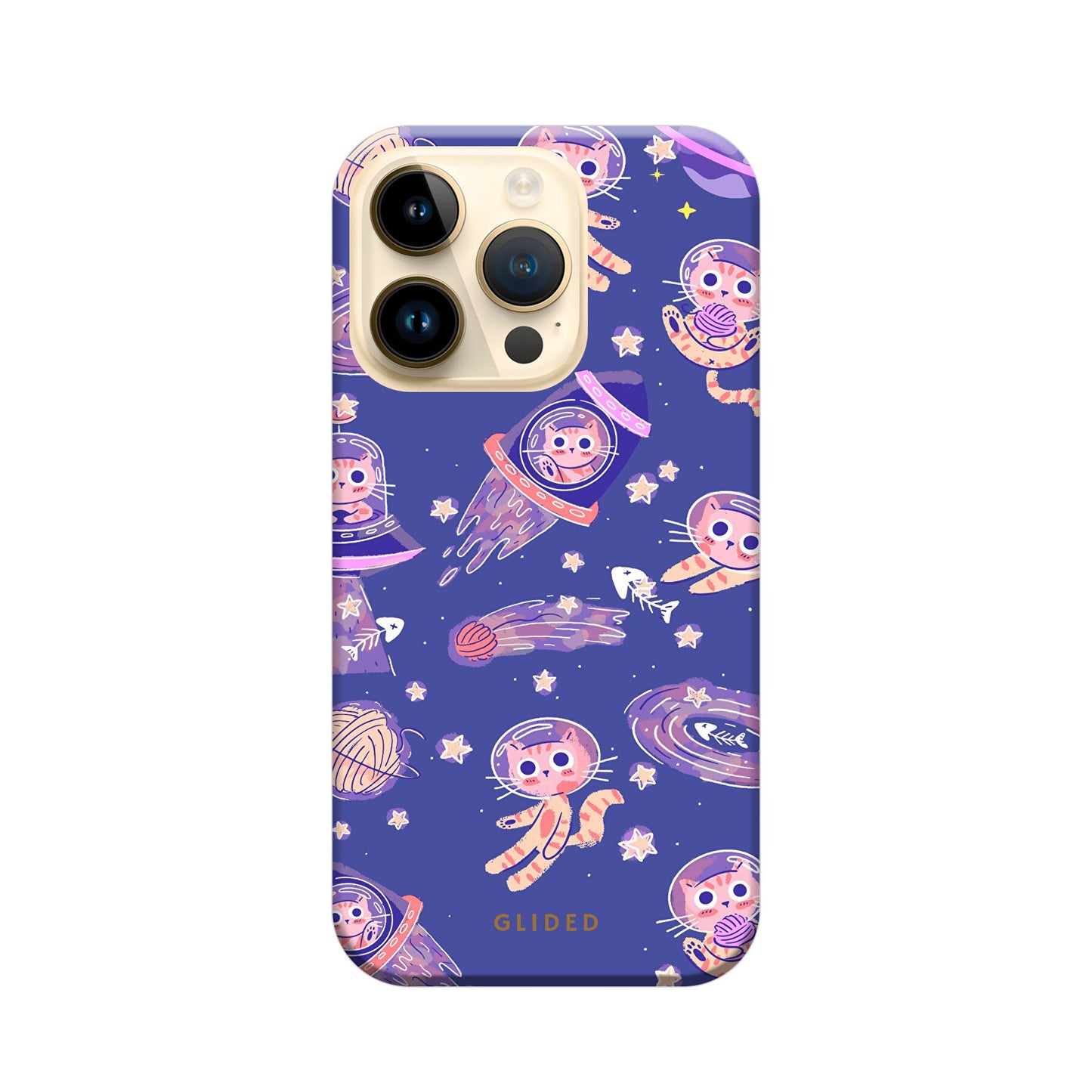 Space Cat - iPhone 14 Pro Handyhülle MagSafe Tough case