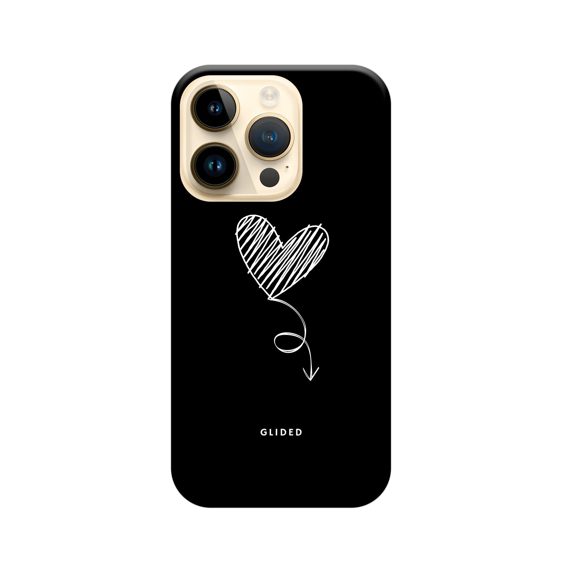 Dark Heart - iPhone 14 Pro Handyhülle MagSafe Tough case