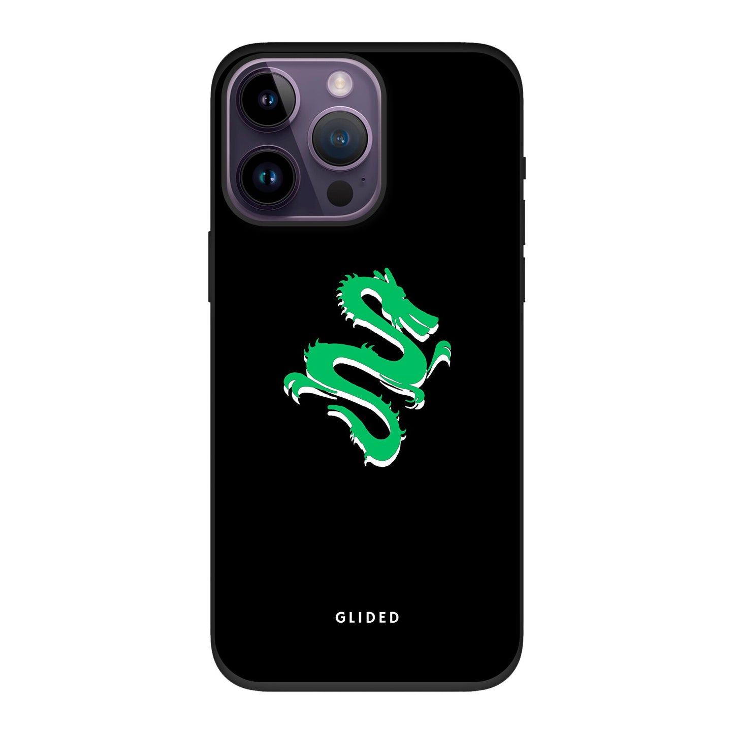 Emerald Dragon - iPhone 14 Pro Max Handyhülle Biologisch Abbaubar