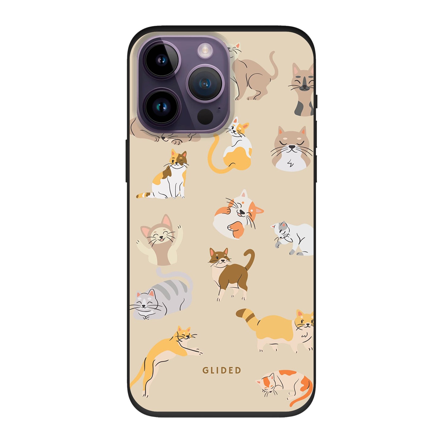 Meow - iPhone 14 Pro Max Handyhülle Biologisch Abbaubar