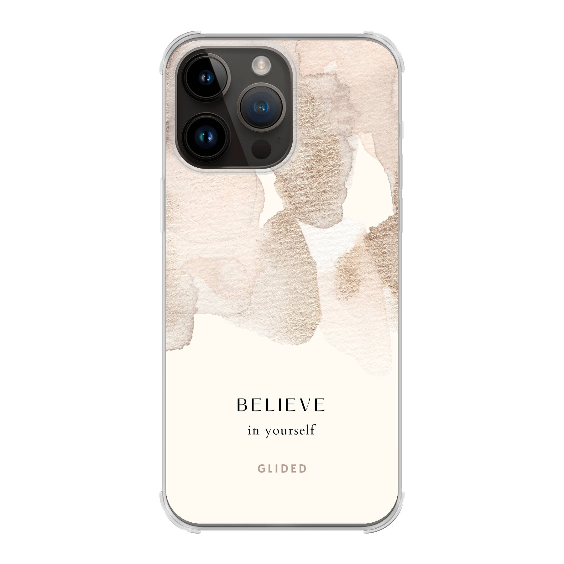 Believe in yourself - iPhone 14 Pro Max Handyhülle Bumper case