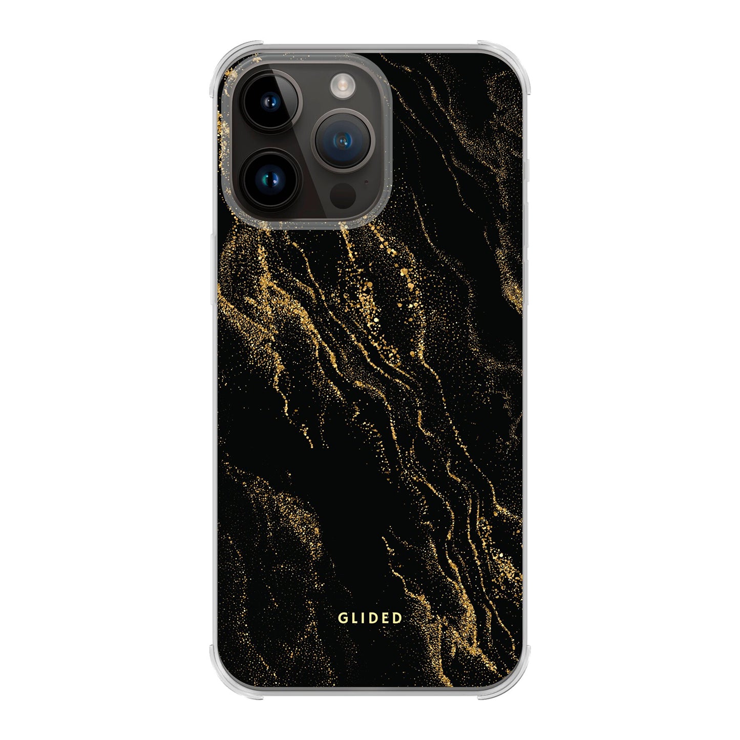 Black Marble - iPhone 14 Pro Max Handyhülle Bumper case