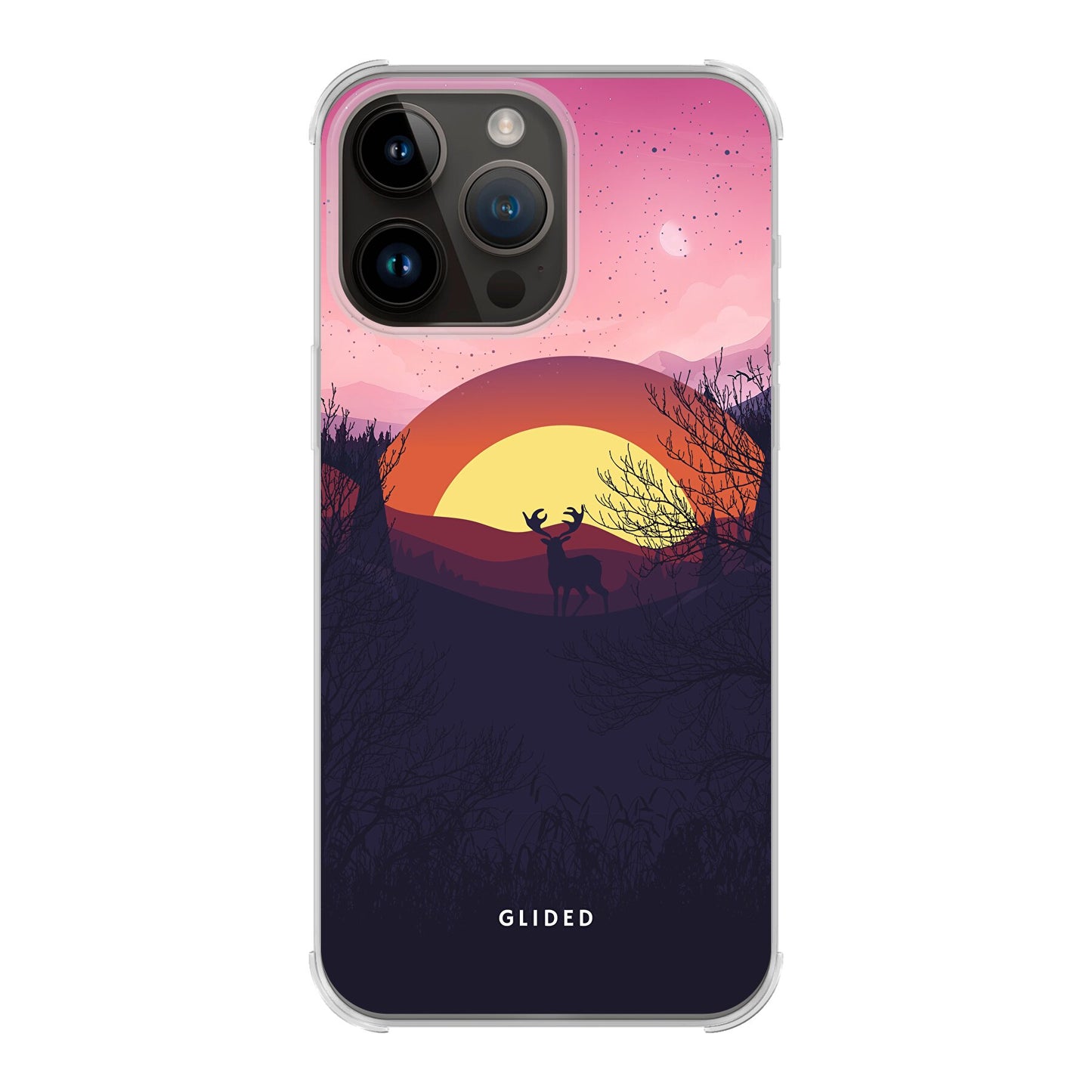 Sunset Majesty - iPhone 14 Pro Max Handyhülle Bumper case