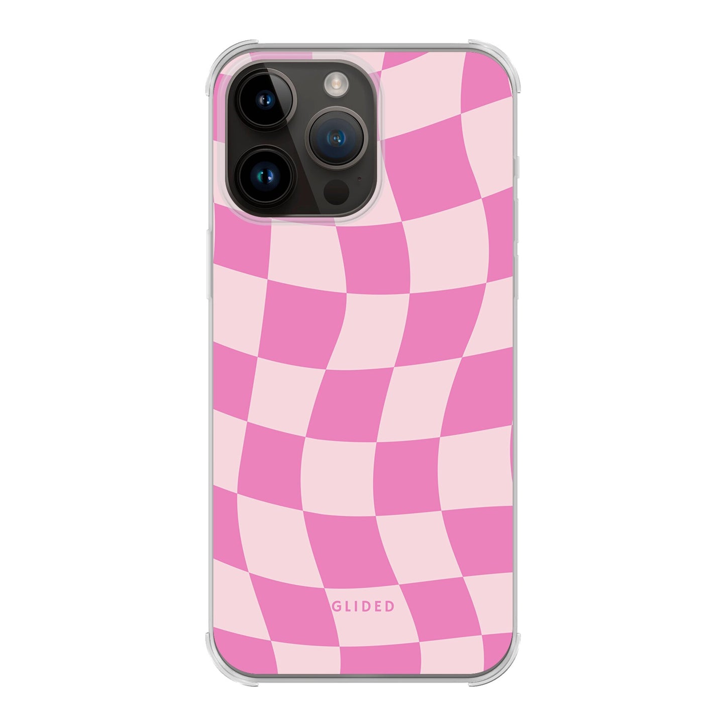 Pink Chess - iPhone 14 Pro Max Handyhülle Bumper case