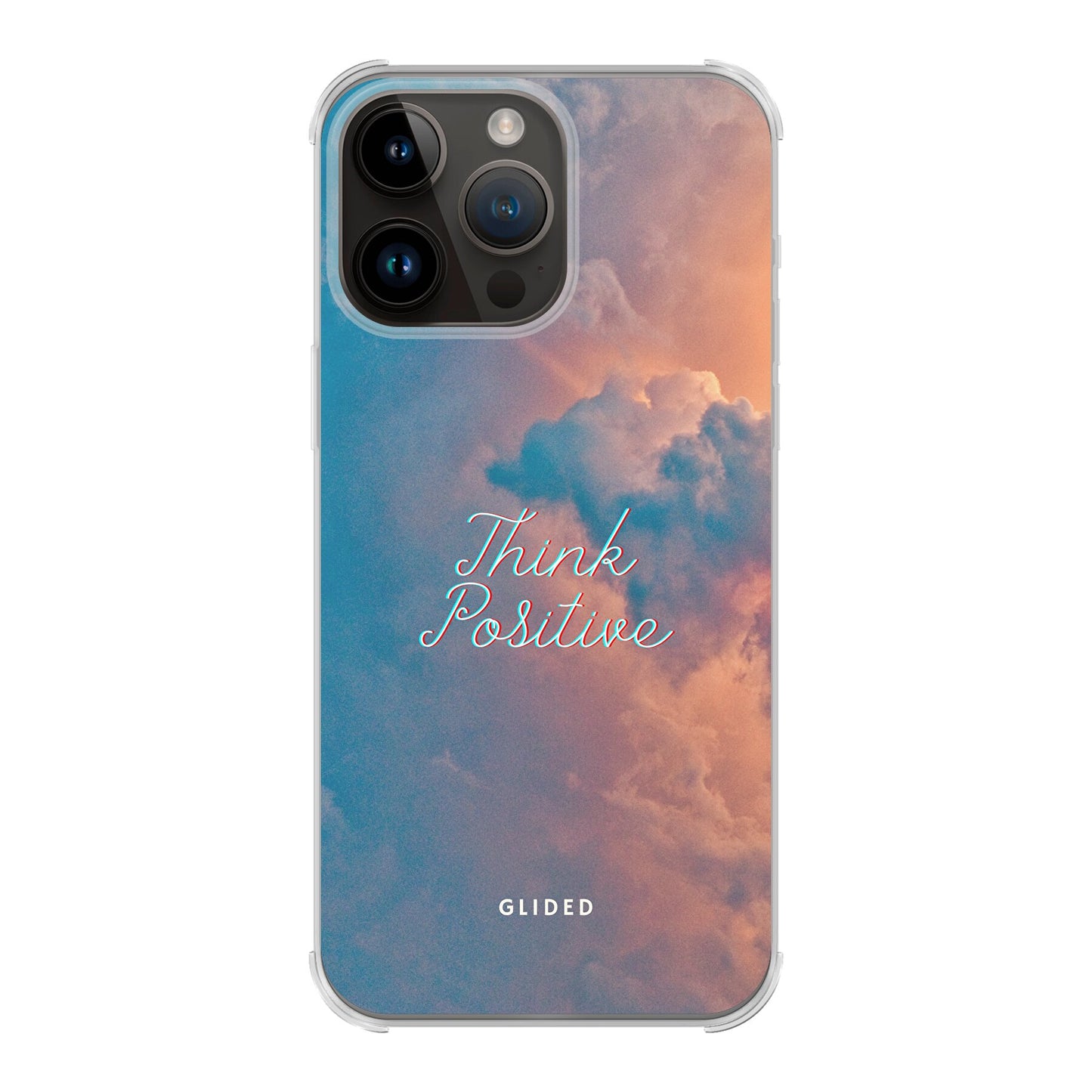 Think positive - iPhone 14 Pro Max Handyhülle Bumper case