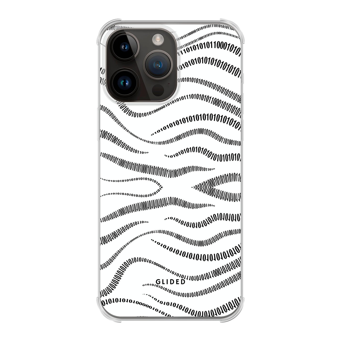 Binary Code - iPhone 14 Pro Max Handyhülle Bumper case