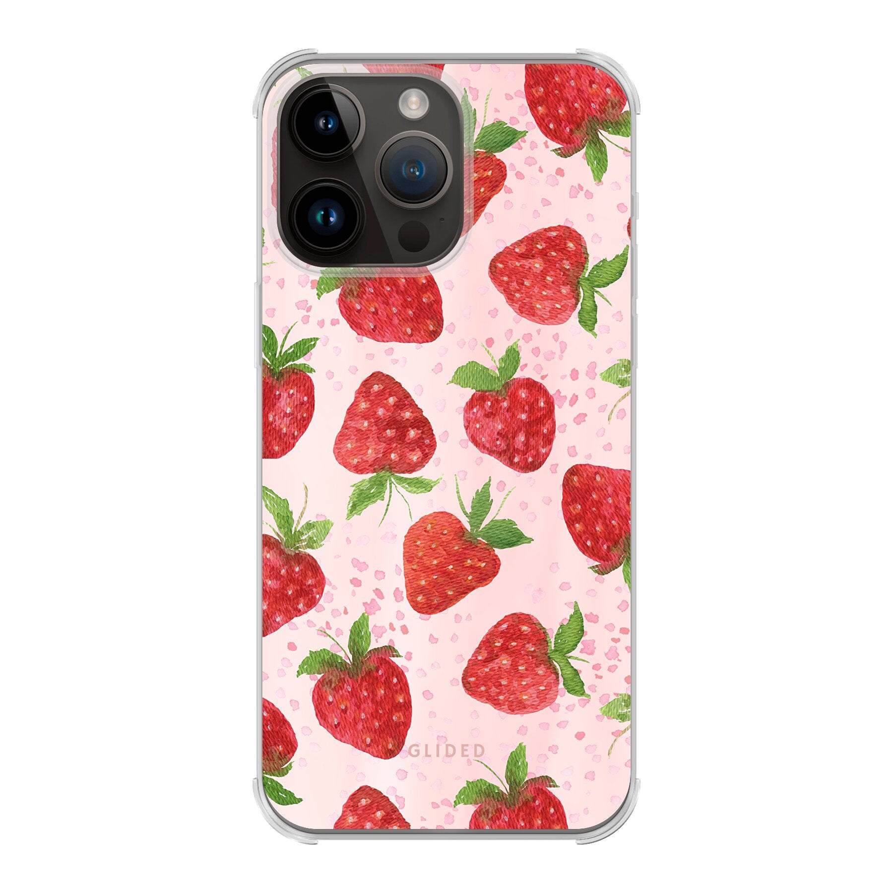 Strawberry Dream - iPhone 14 Pro Max Handyhülle Bumper case