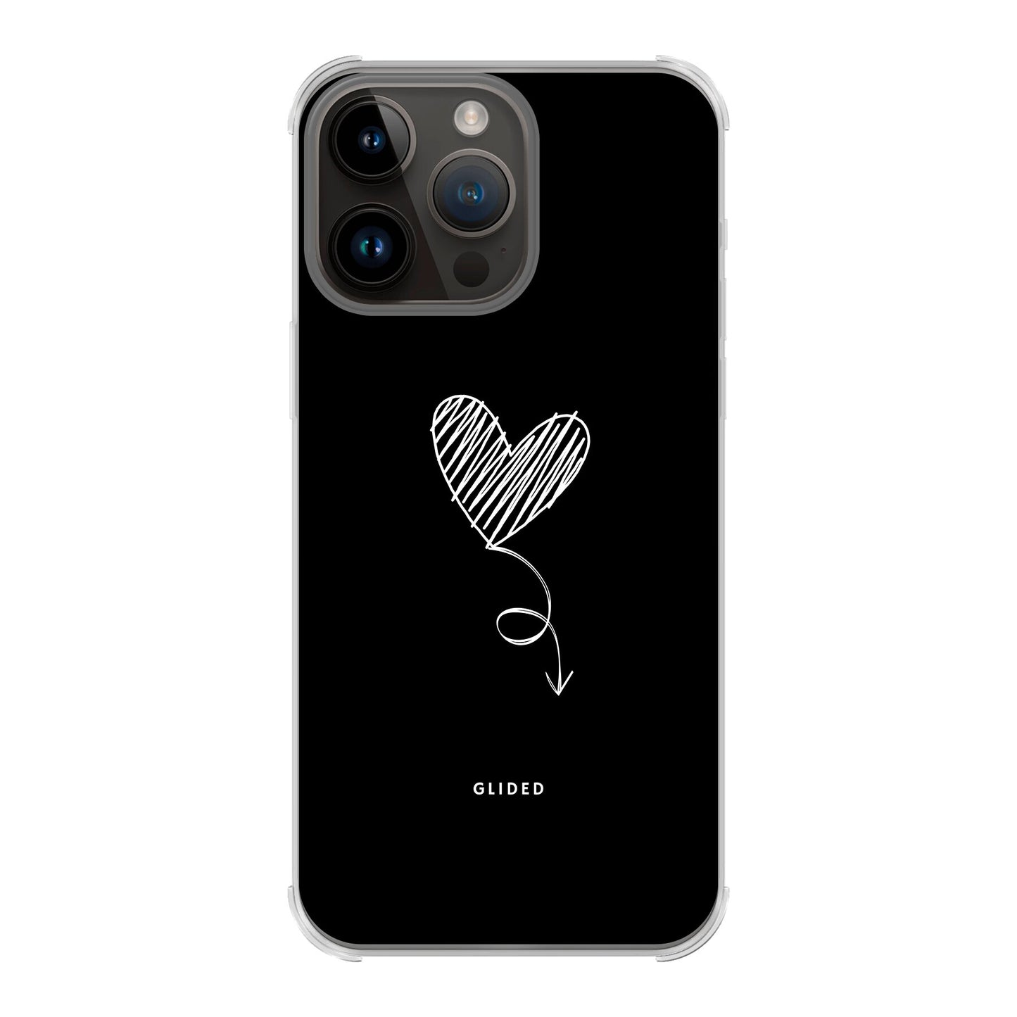 Dark Heart - iPhone 14 Pro Max Handyhülle Bumper case