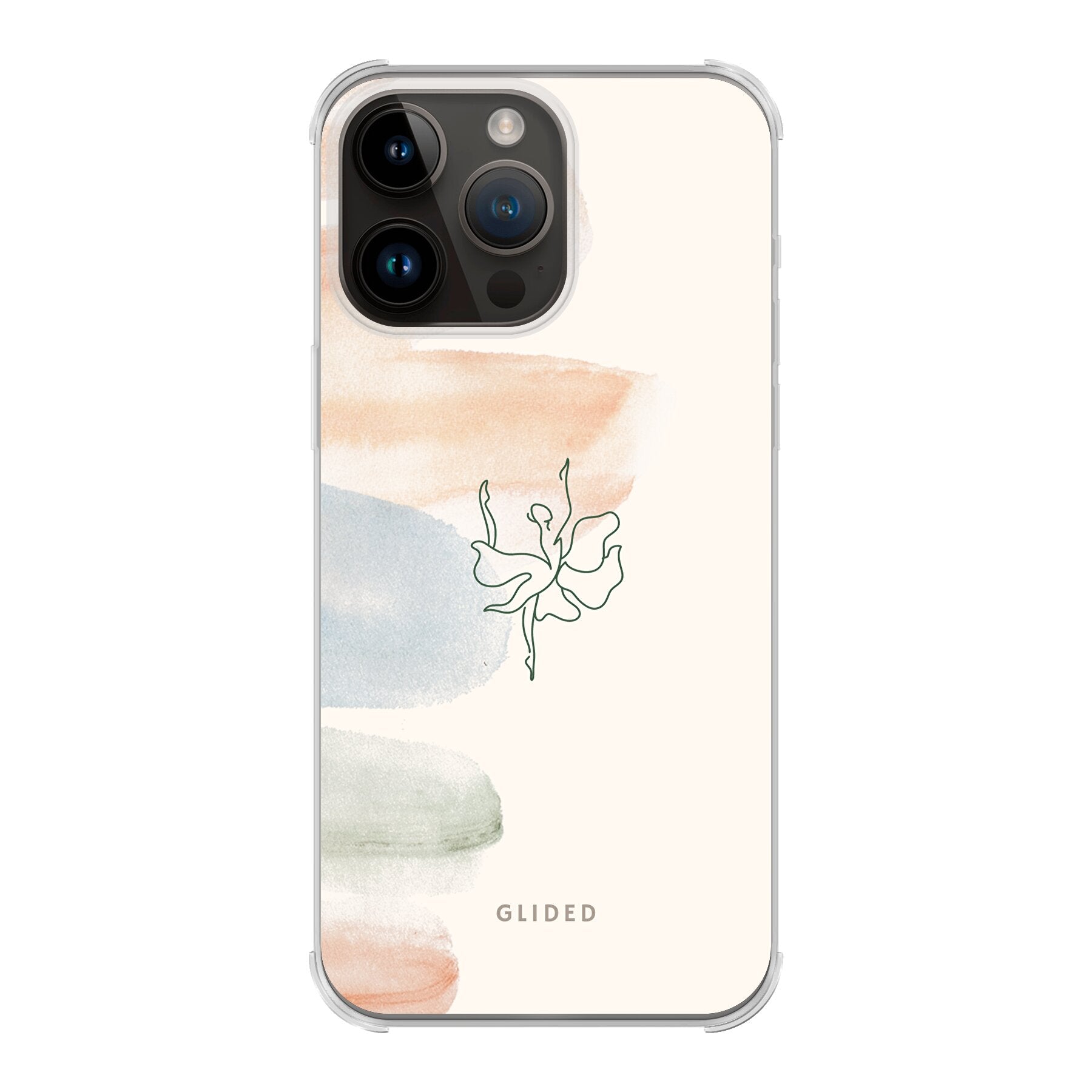 Aquarelle - iPhone 14 Pro Max Handyhülle Bumper case