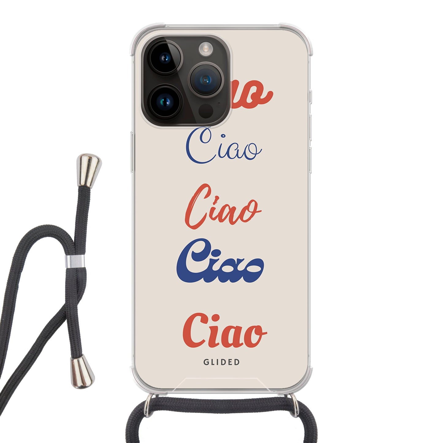Ciao - iPhone 14 Pro Max - Crossbody case mit Band