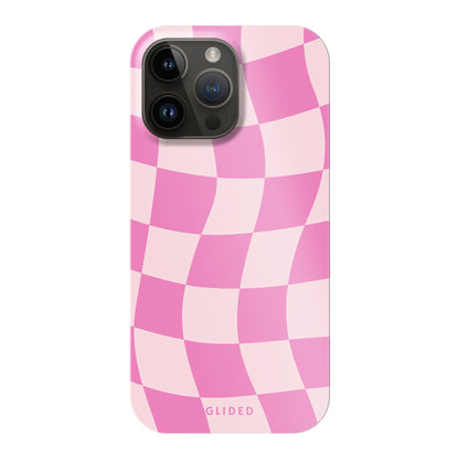 Pink Chess - iPhone 14 Pro Max Handyhülle Hard Case