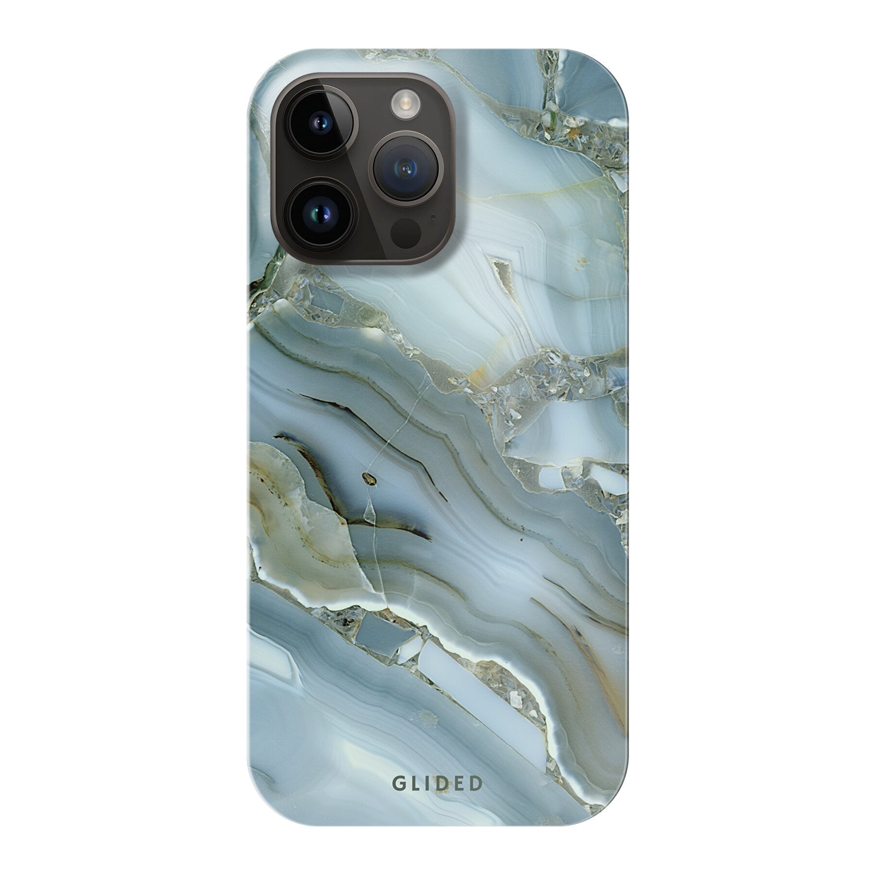 Green Marble - iPhone 14 Pro Max Handyhülle Hard Case