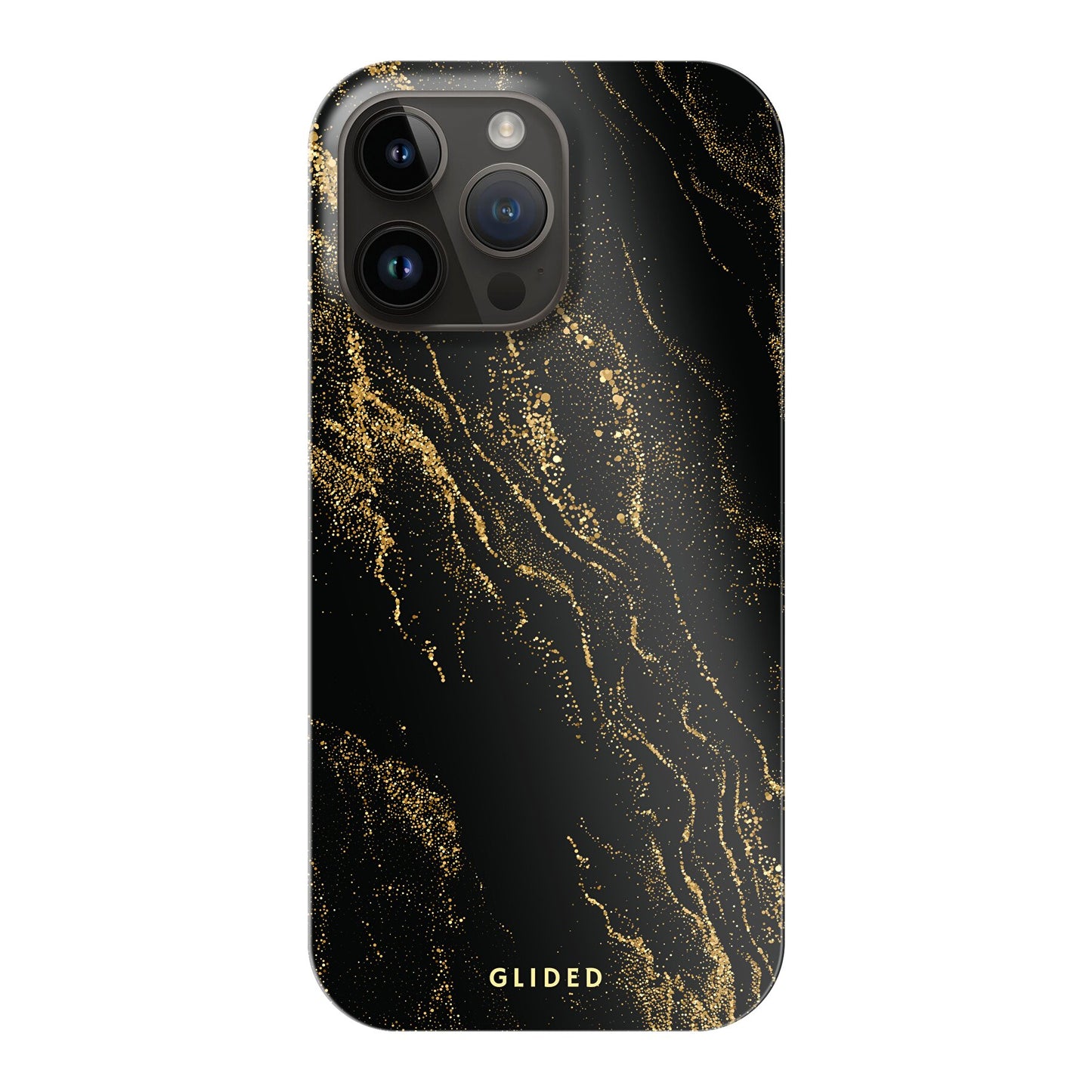 Black Marble - iPhone 14 Pro Max Handyhülle Hard Case