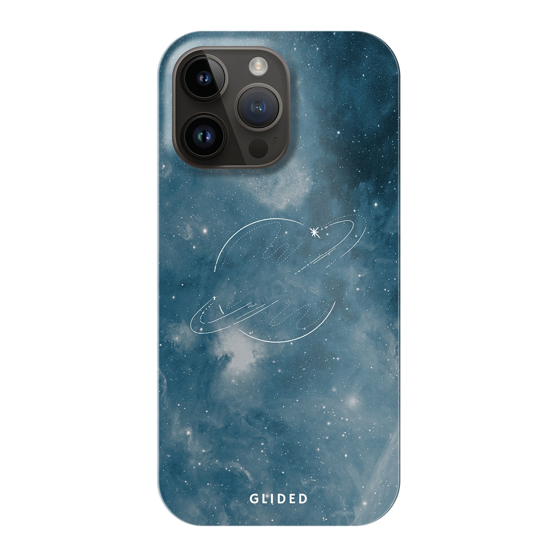 Space Time - iPhone 14 Pro Max Handyhülle Hard Case