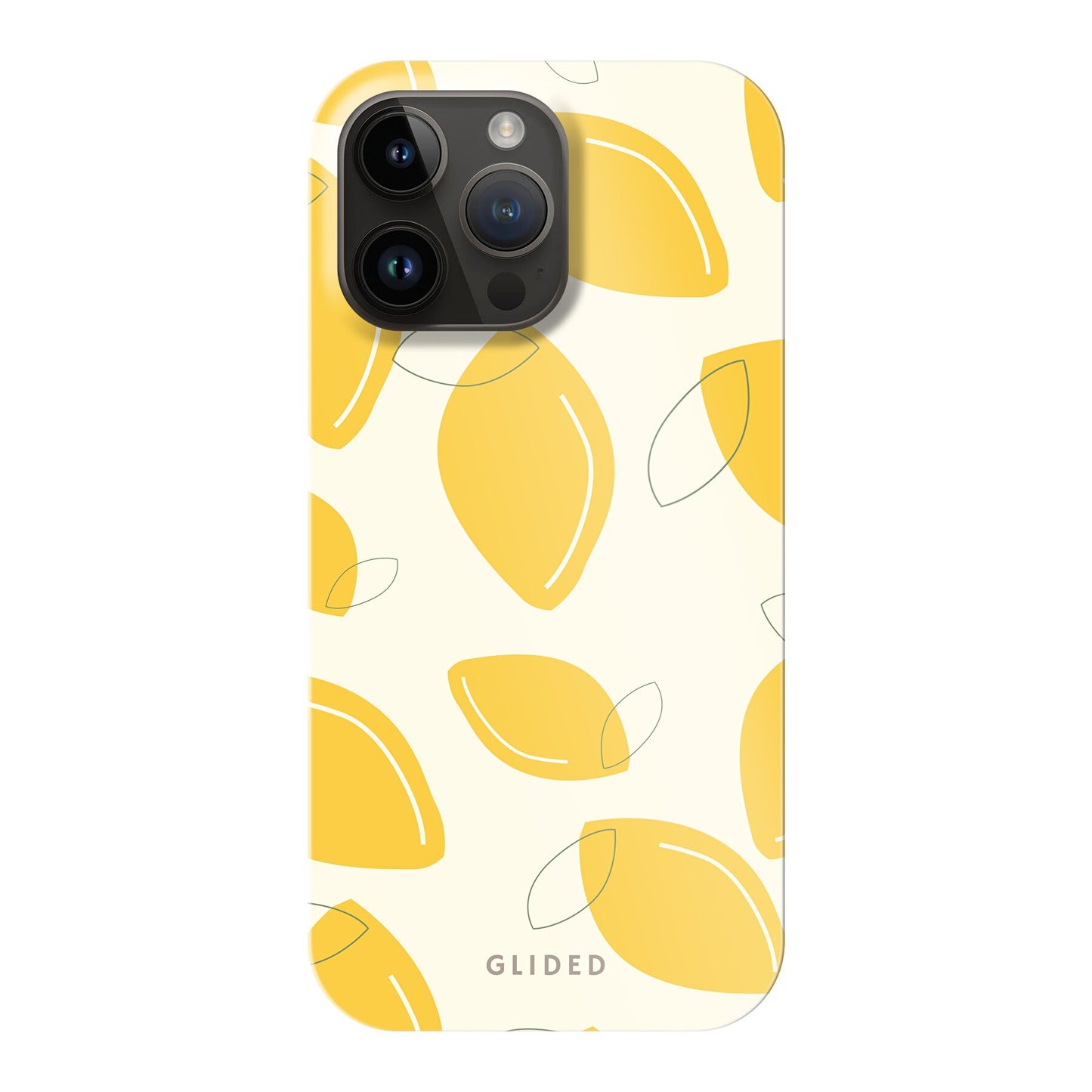 Abstract Lemon - iPhone 14 Pro Max - Hard Case