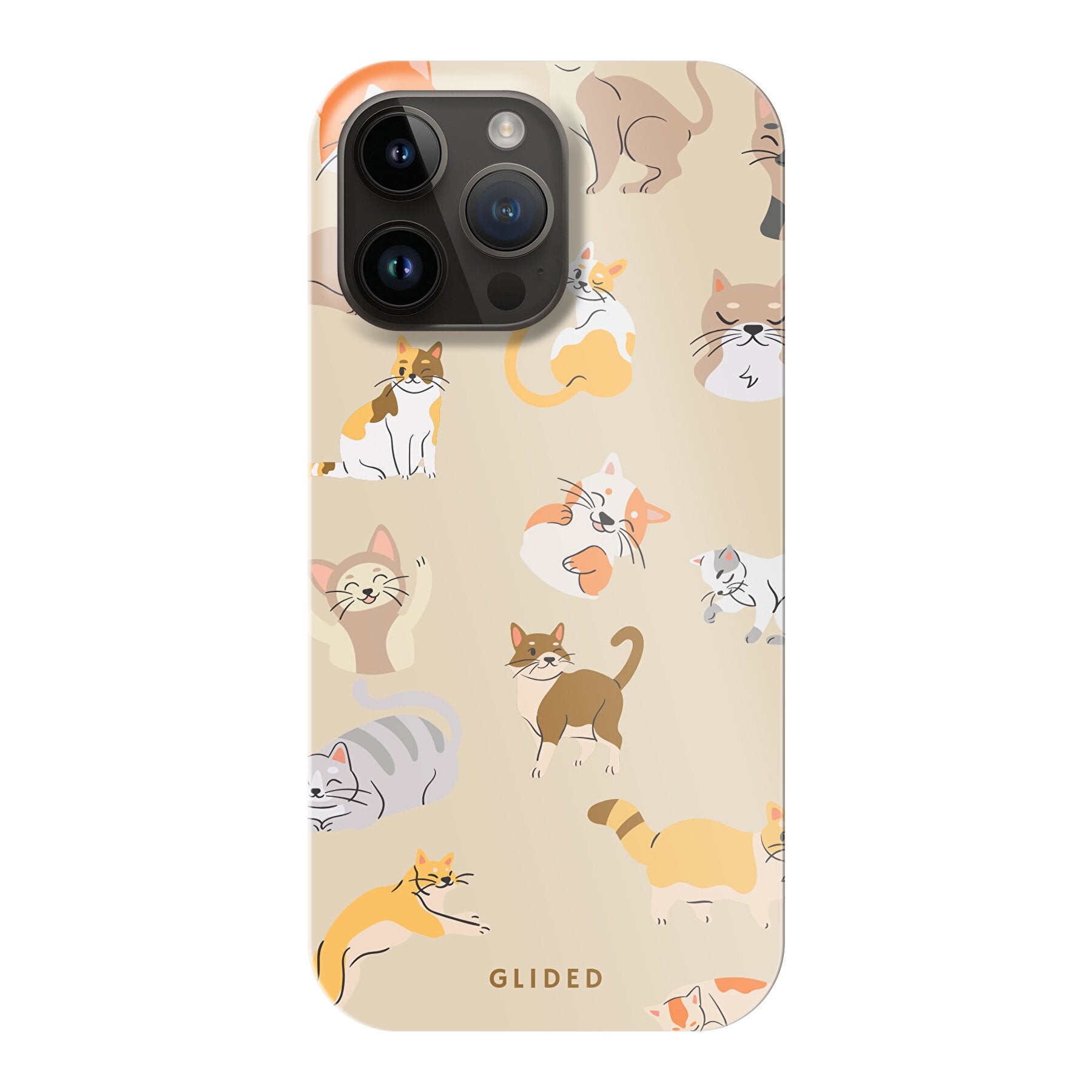 Meow - iPhone 14 Pro Max Handyhülle Hard Case