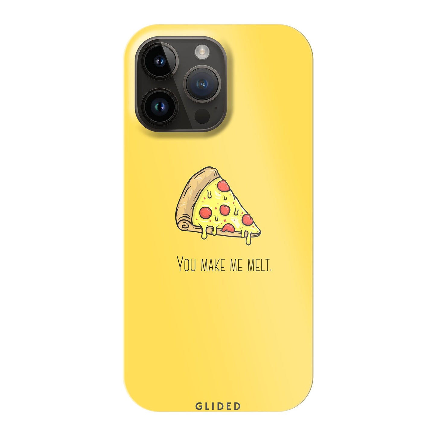 Flirty Pizza - iPhone 14 Pro Max - Hard Case