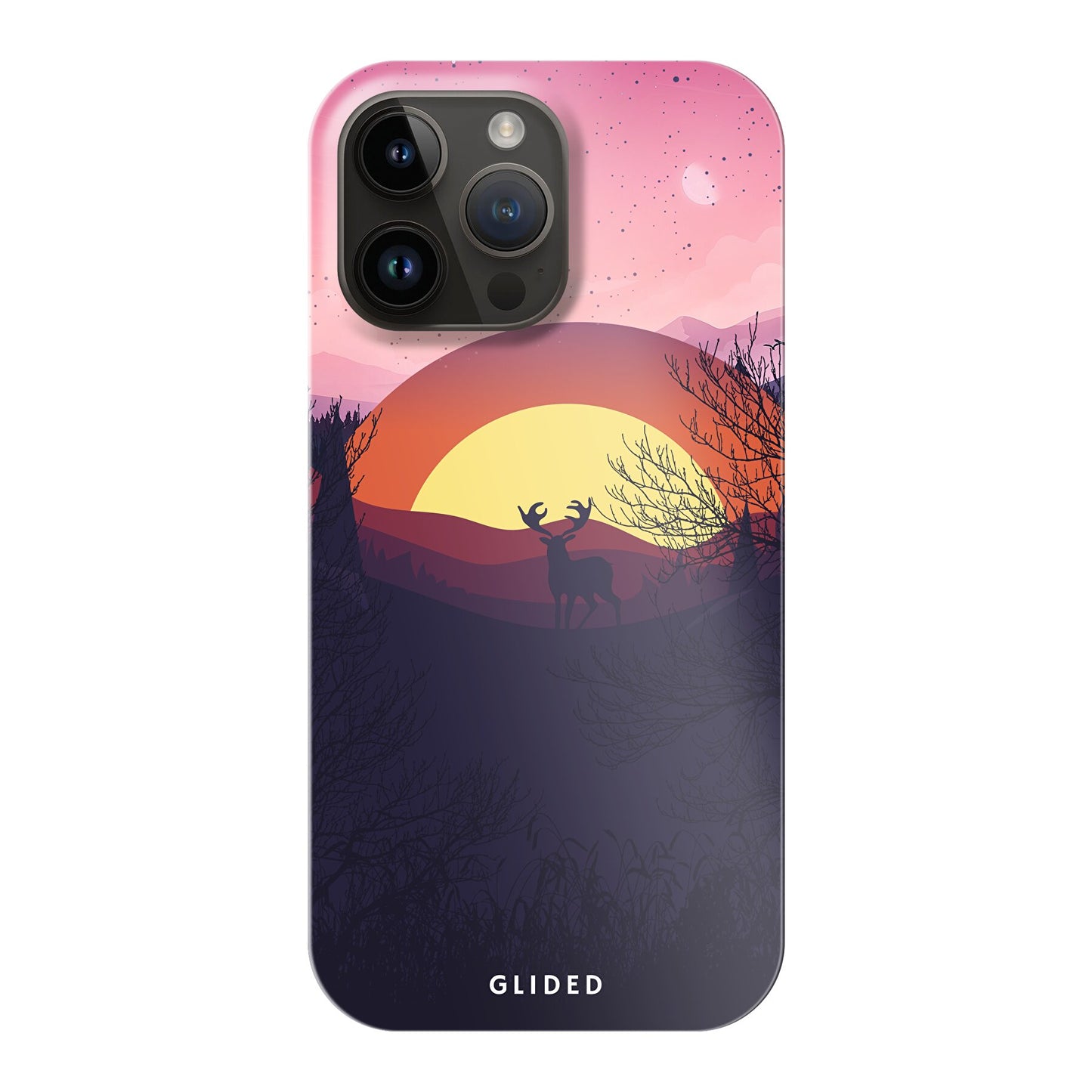 Sunset Majesty - iPhone 14 Pro Max Handyhülle Hard Case