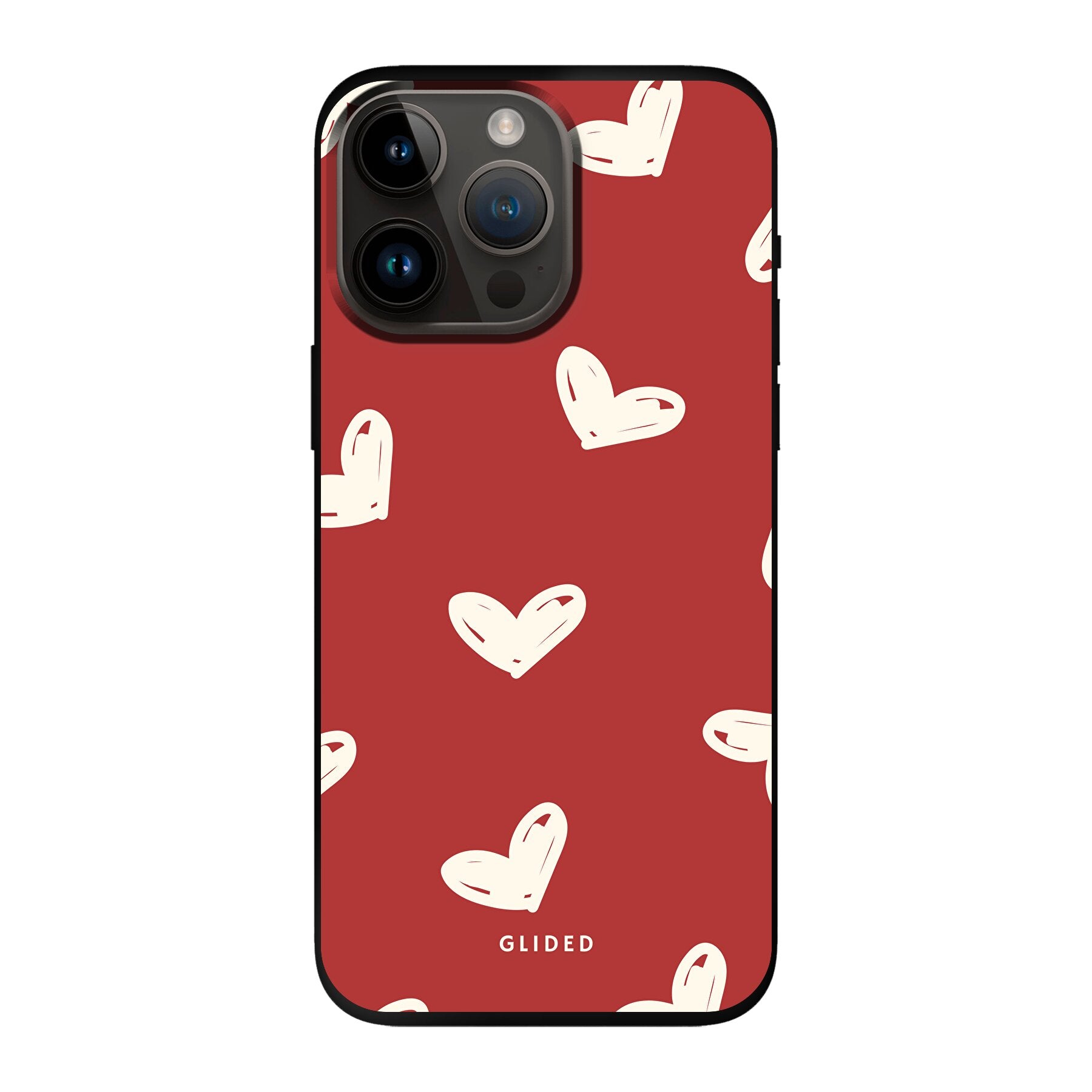 Red Love - iPhone 14 Pro Max - Soft case