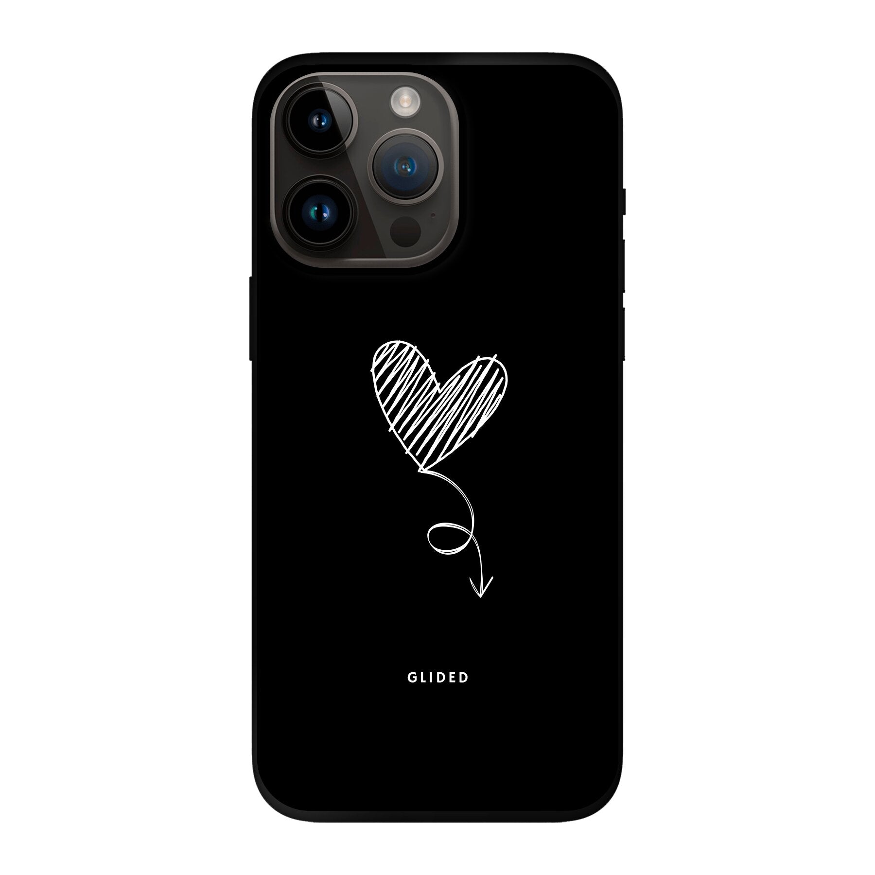 Dark Heart - iPhone 14 Pro Max Handyhülle Soft case