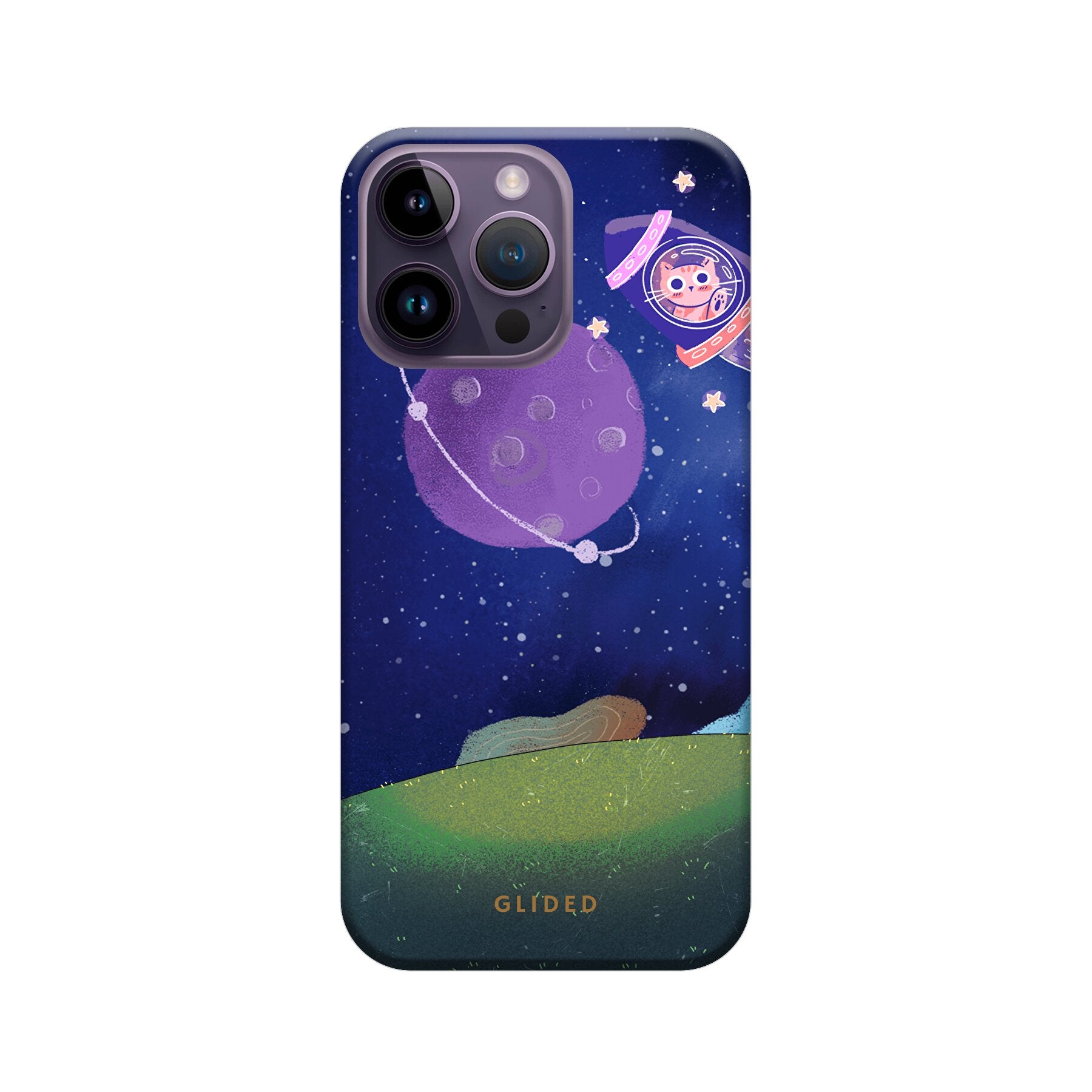 Galaxy Cat - iPhone 14 Pro Max Handyhülle Tough case