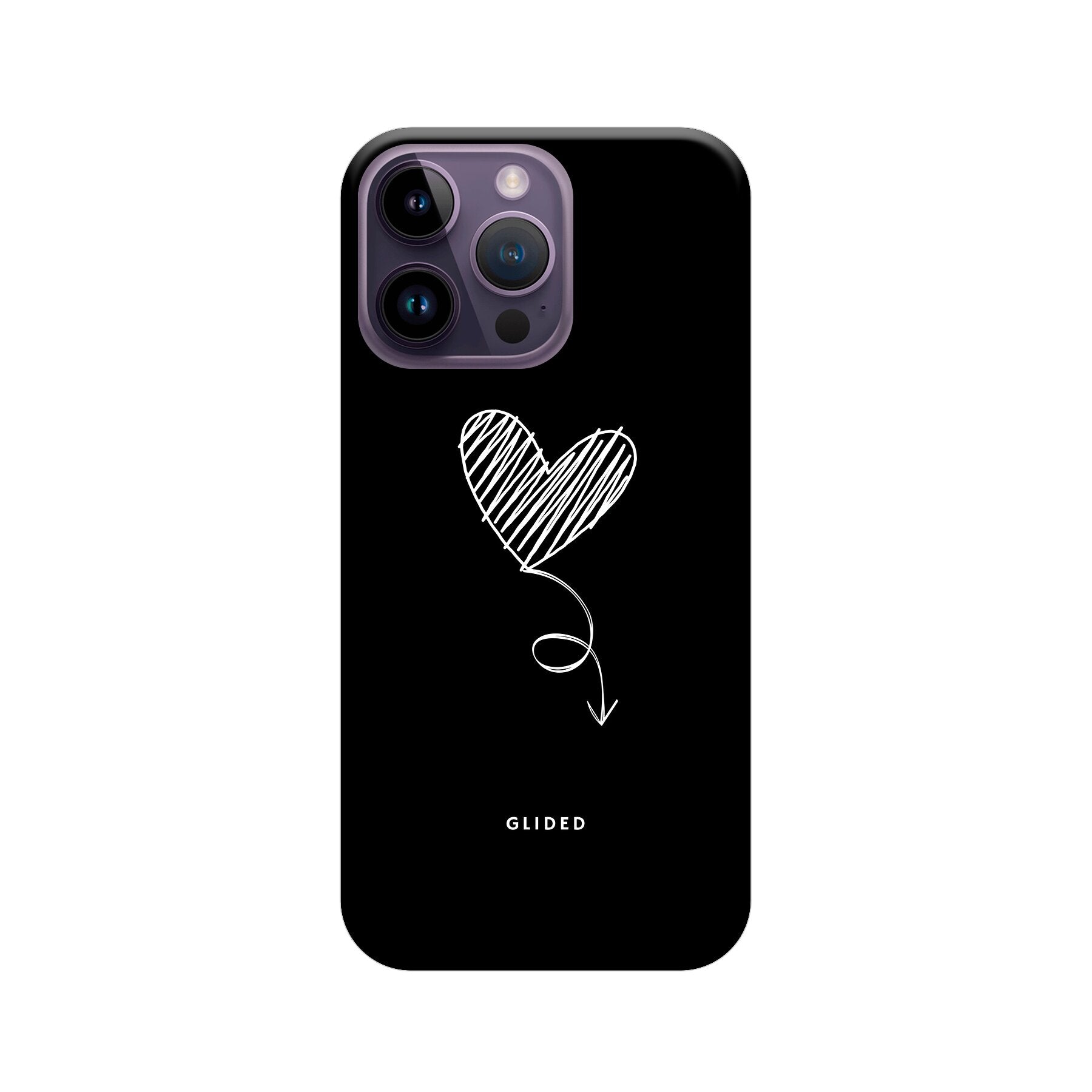 Dark Heart - iPhone 14 Pro Max Handyhülle Tough case