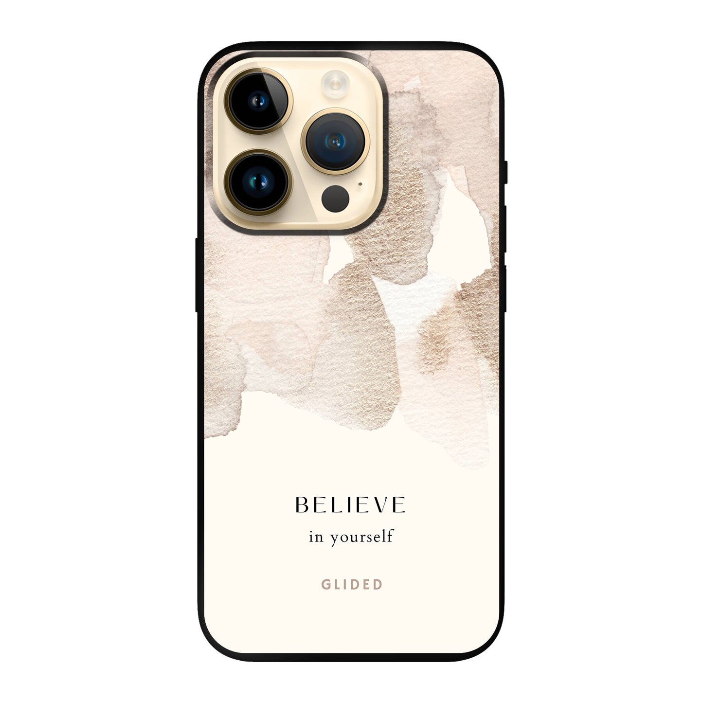 Believe in yourself - iPhone 14 Pro Handyhülle Soft case